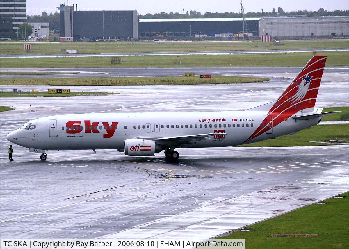 TC-SKA, 1988 Boeing 737-4Y0 C/N 23865, Boeing 737-4Y0 [23865] (Sky Airlines) Schiphol~PH.