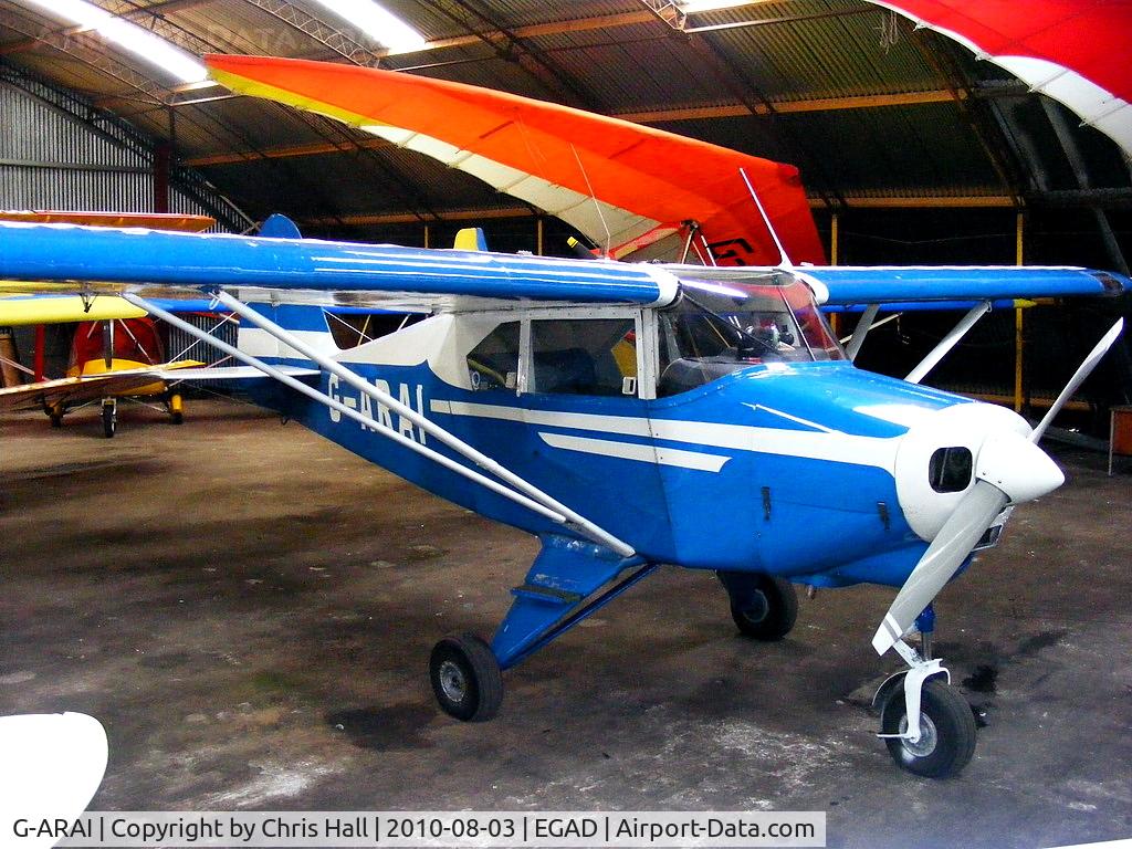 G-ARAI, 1960 Piper PA-22-160 Tri Pacer C/N 22-7421, Privately owned