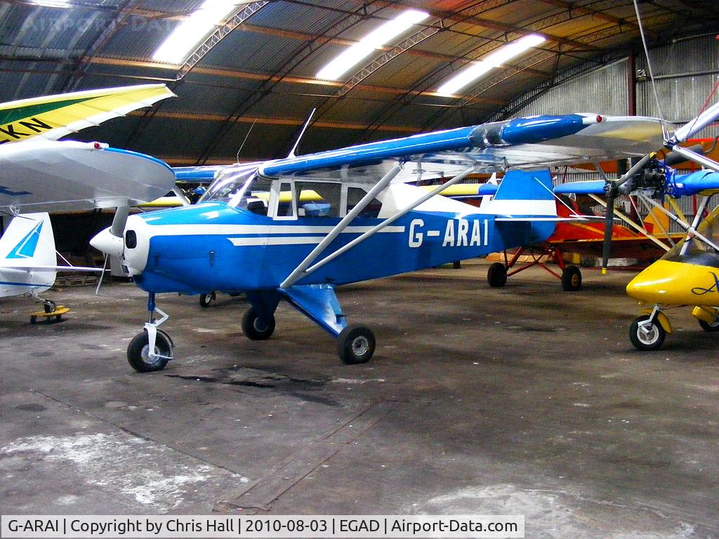 G-ARAI, 1960 Piper PA-22-160 Tri Pacer C/N 22-7421, Privately owned