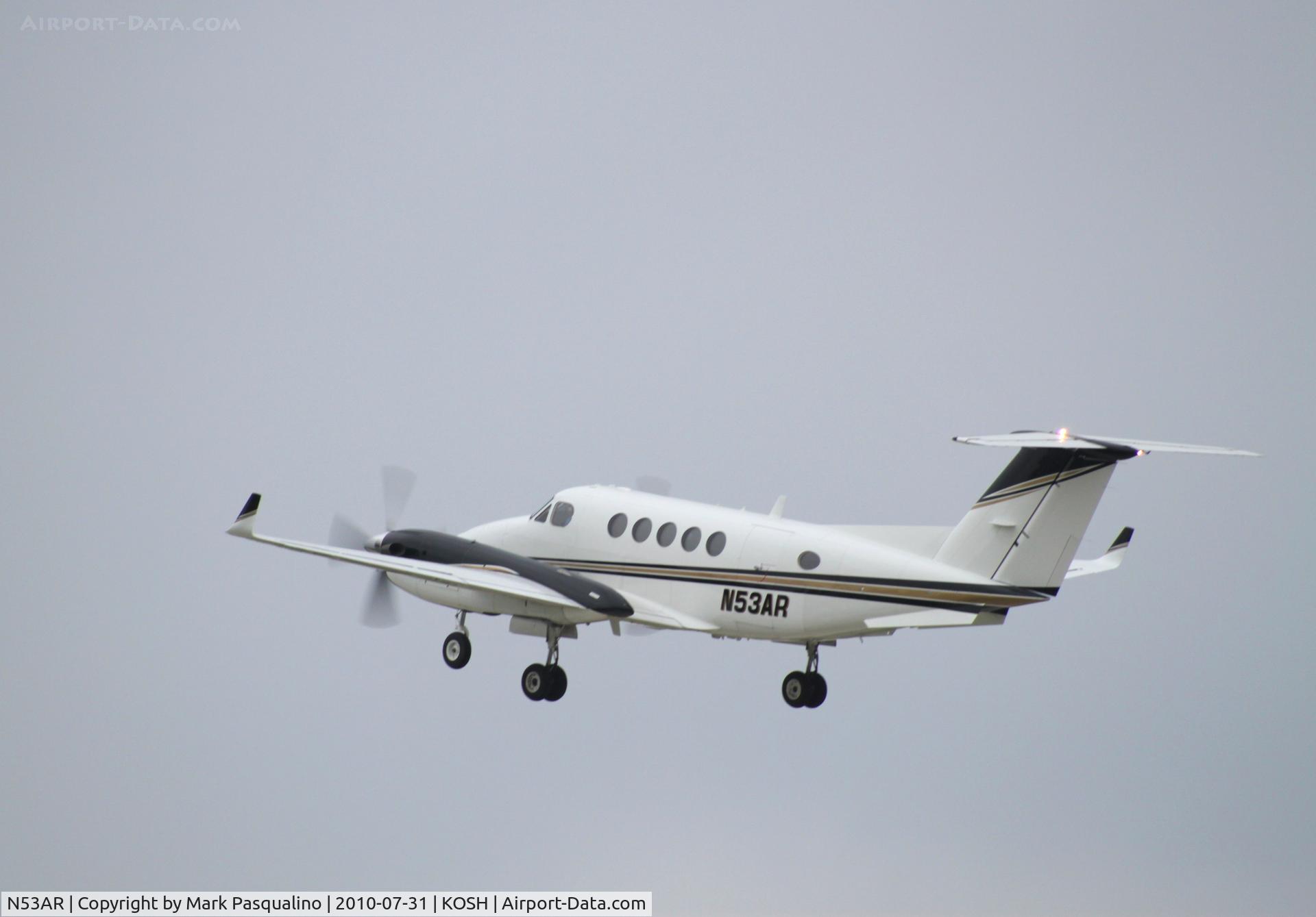 N53AR, 1998 Raytheon B200 King Air C/N BB-1629, Beech B200
