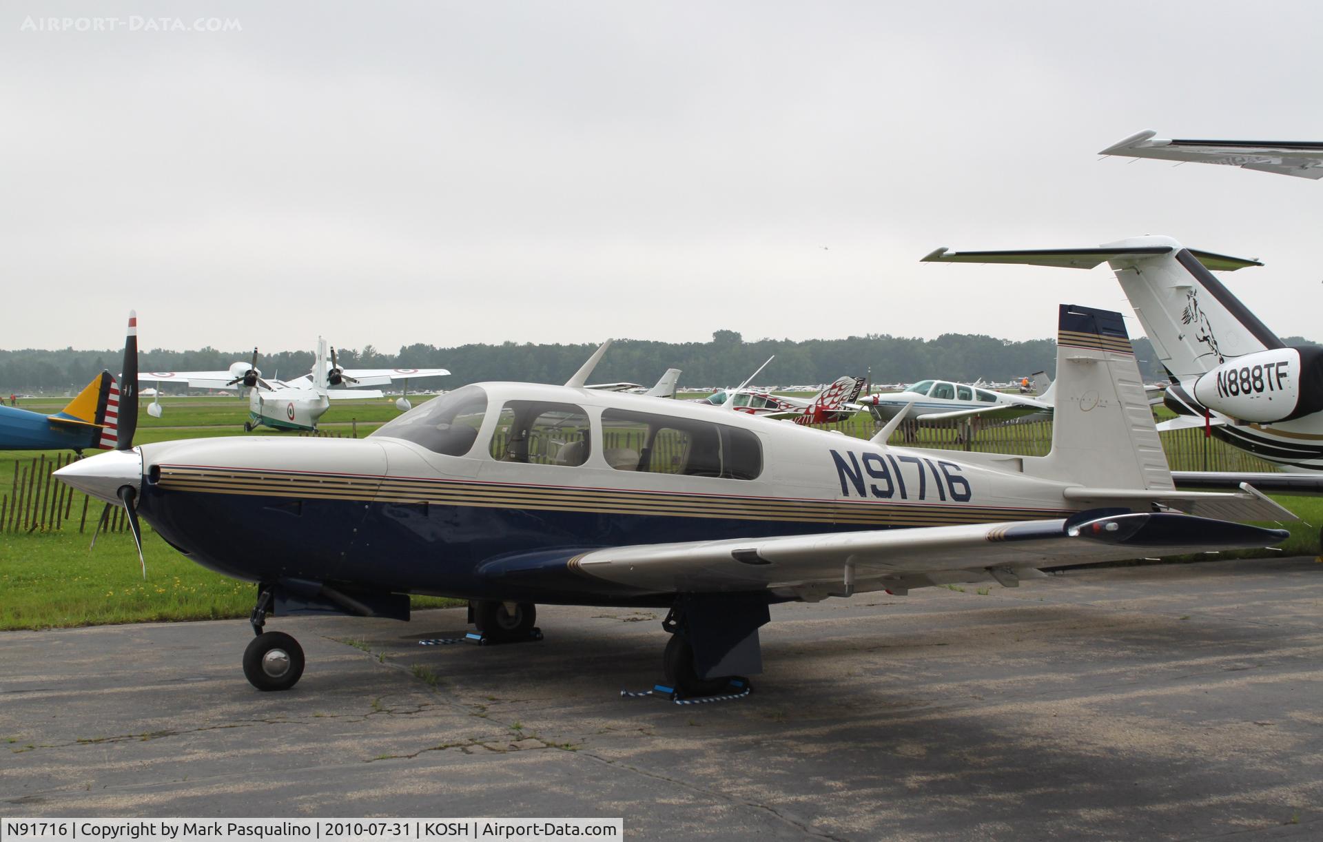 N91716, 1995 Mooney M20R Ovation C/N 29-0041, Mooney M20R