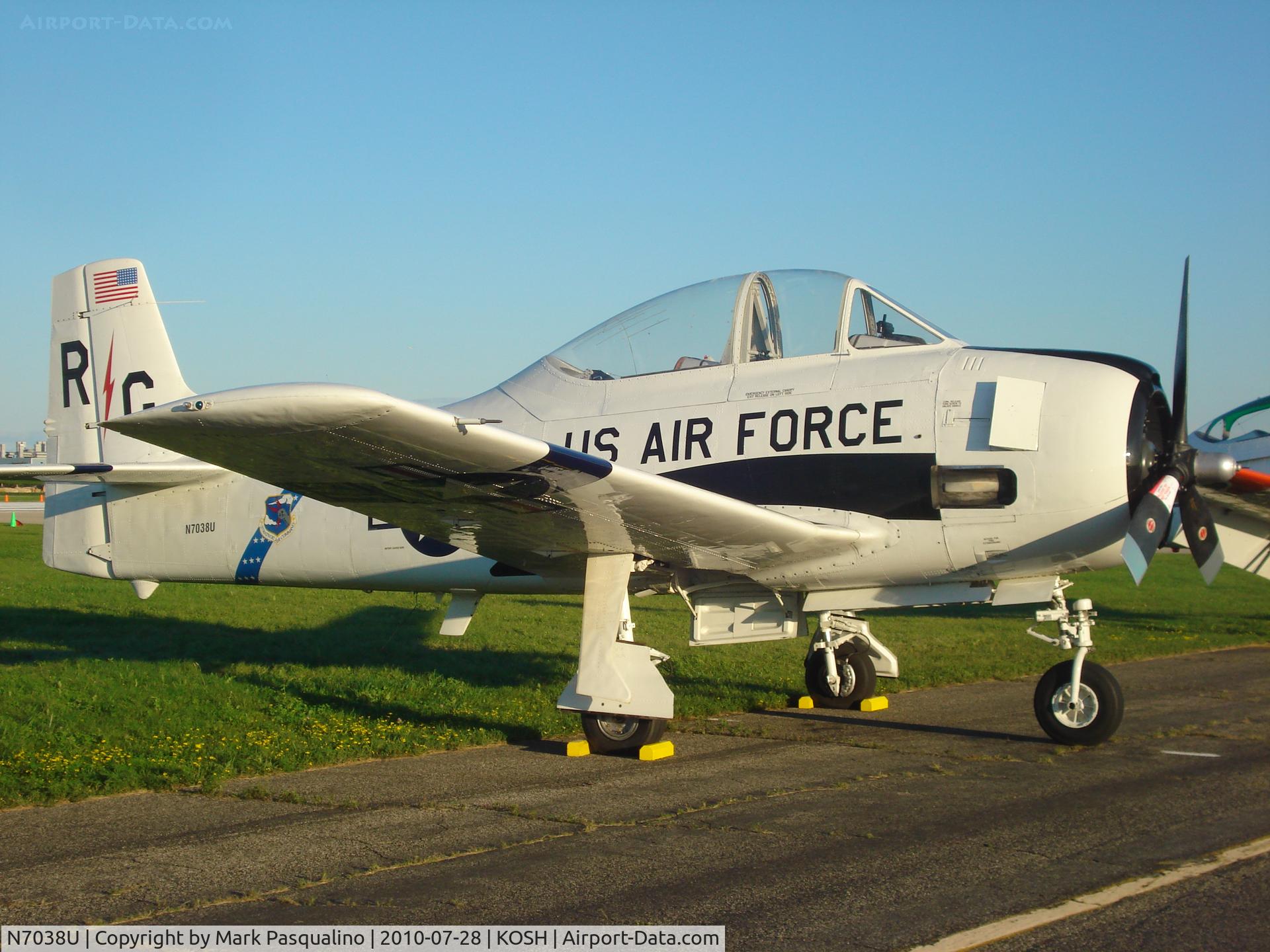 N7038U, 1950 North American/walker T-28A C/N 49-1520, North American T-28A