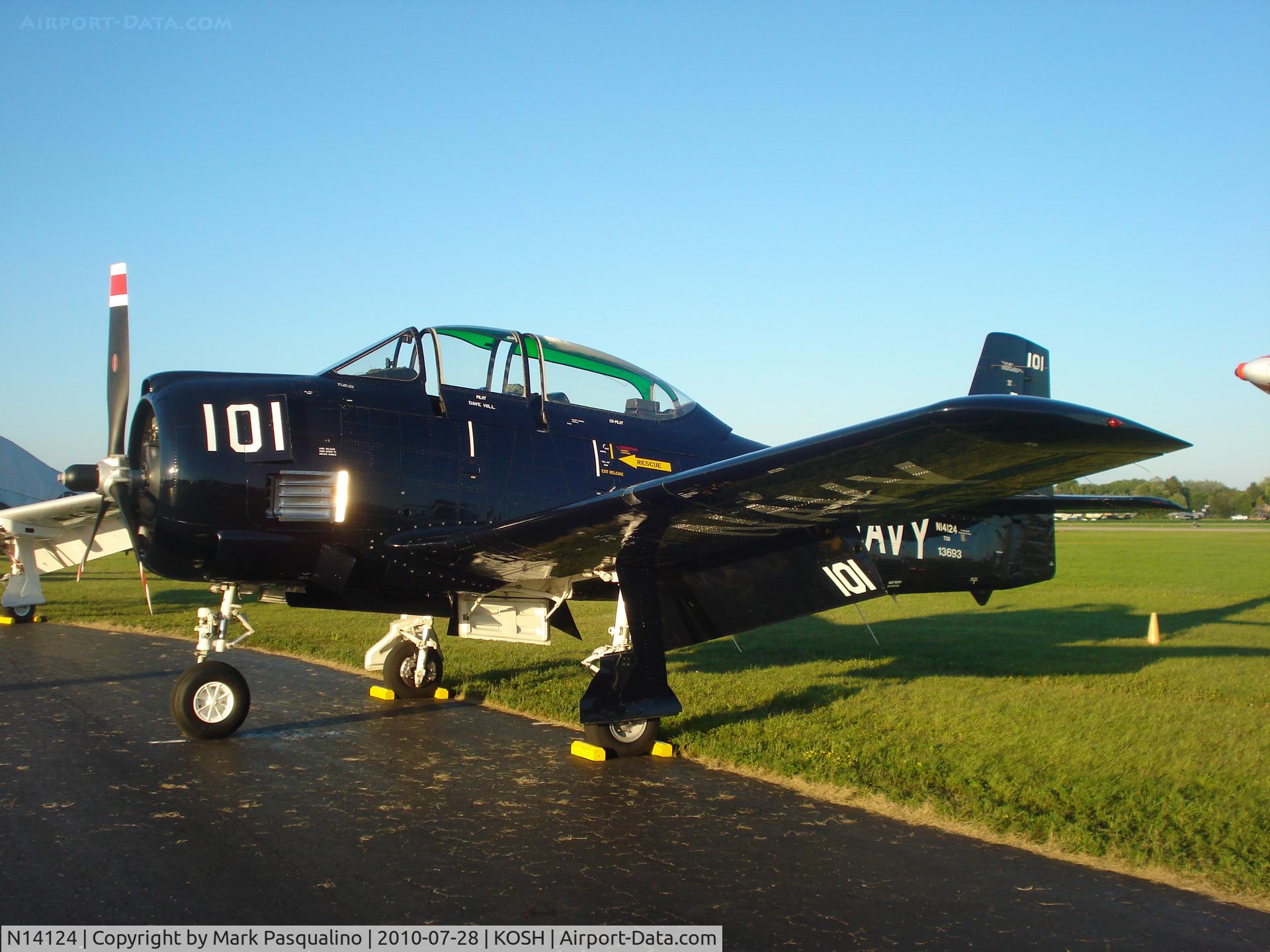 N14124, 1951 North American T-28A Trojan C/N 51-3693, North American T-28