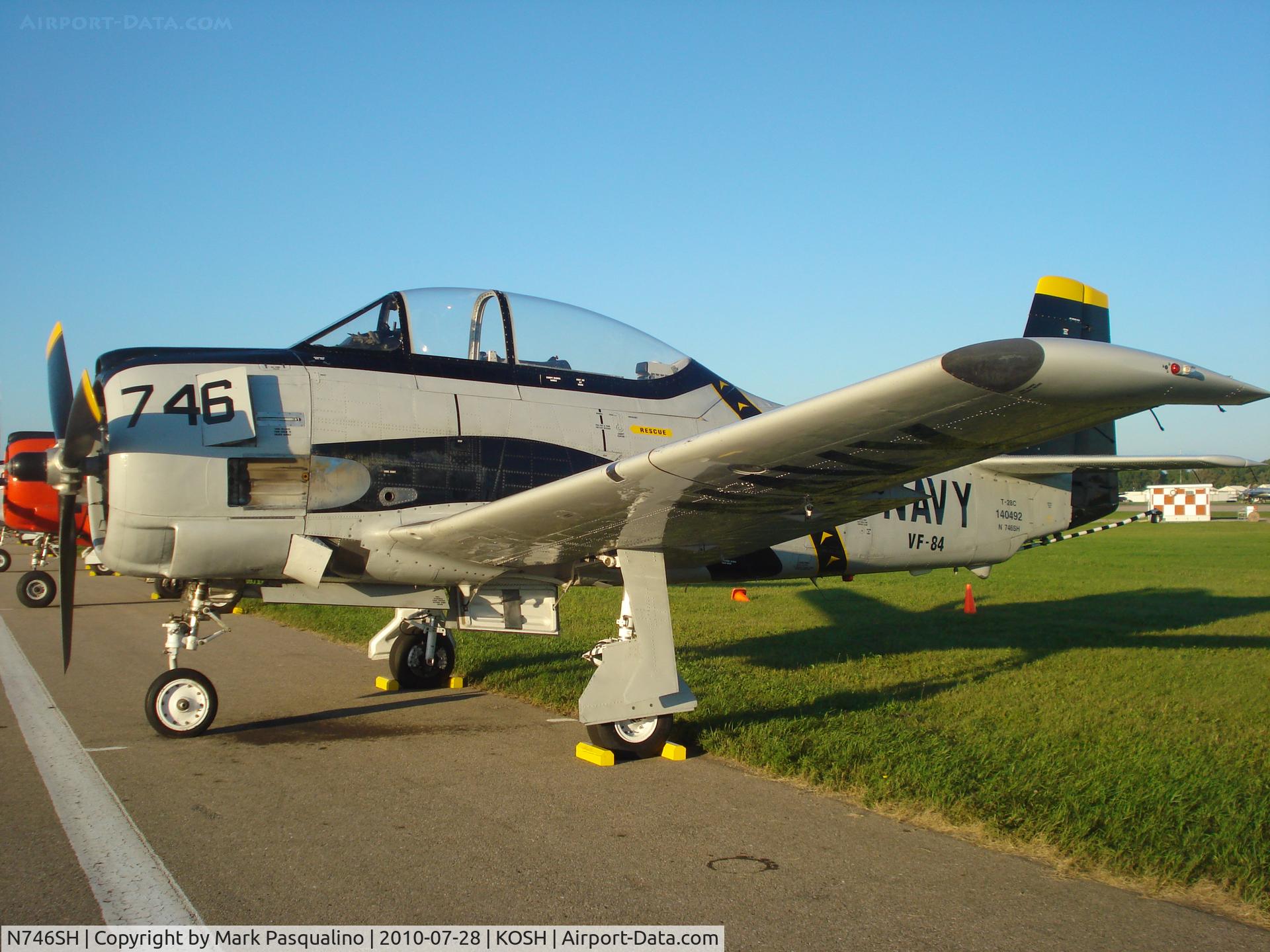 N746SH, North American T-28C Trojan C/N 226-69, North American T-28C