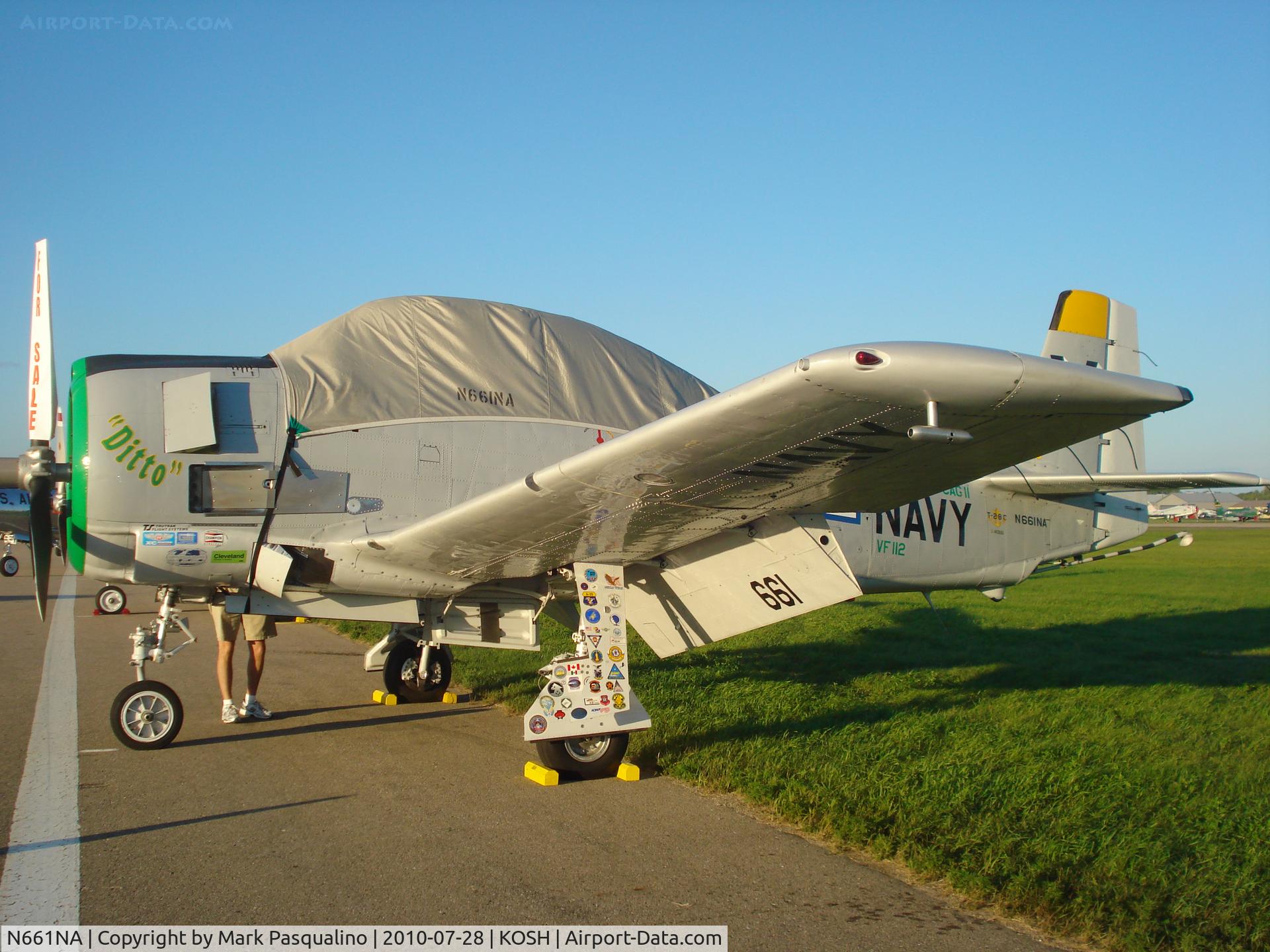 N661NA, 1957 North American T-28C Trojan Trojan C/N 226-238 (140661), North American T-28C
