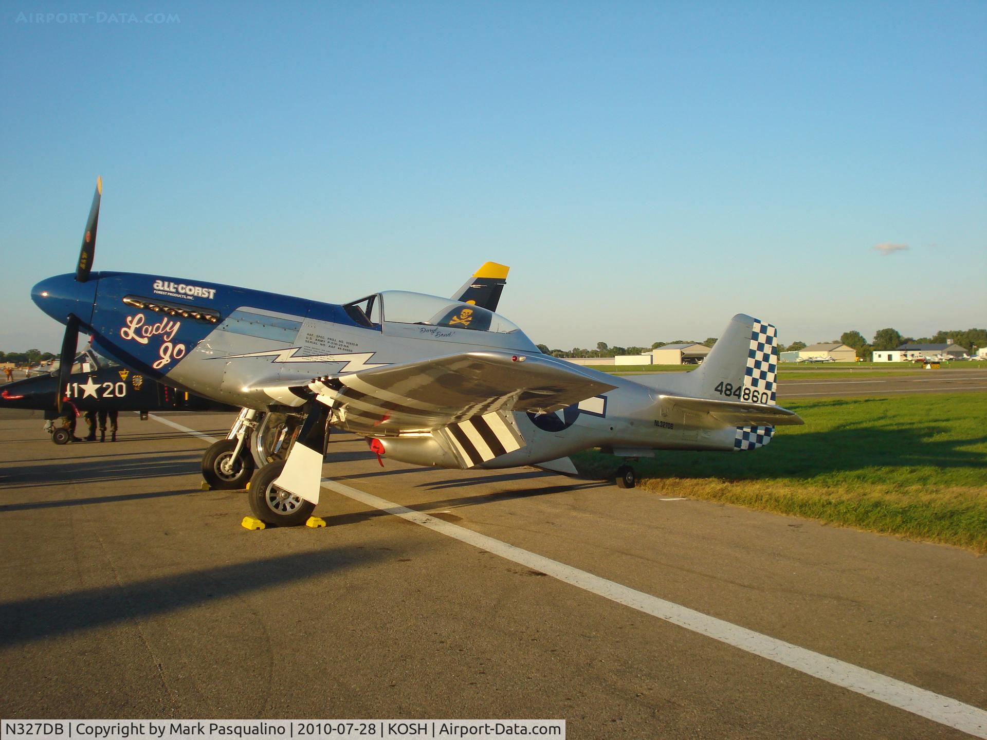N327DB, 1944 North American P-51D Mustang C/N 44-84860, North American P-51D