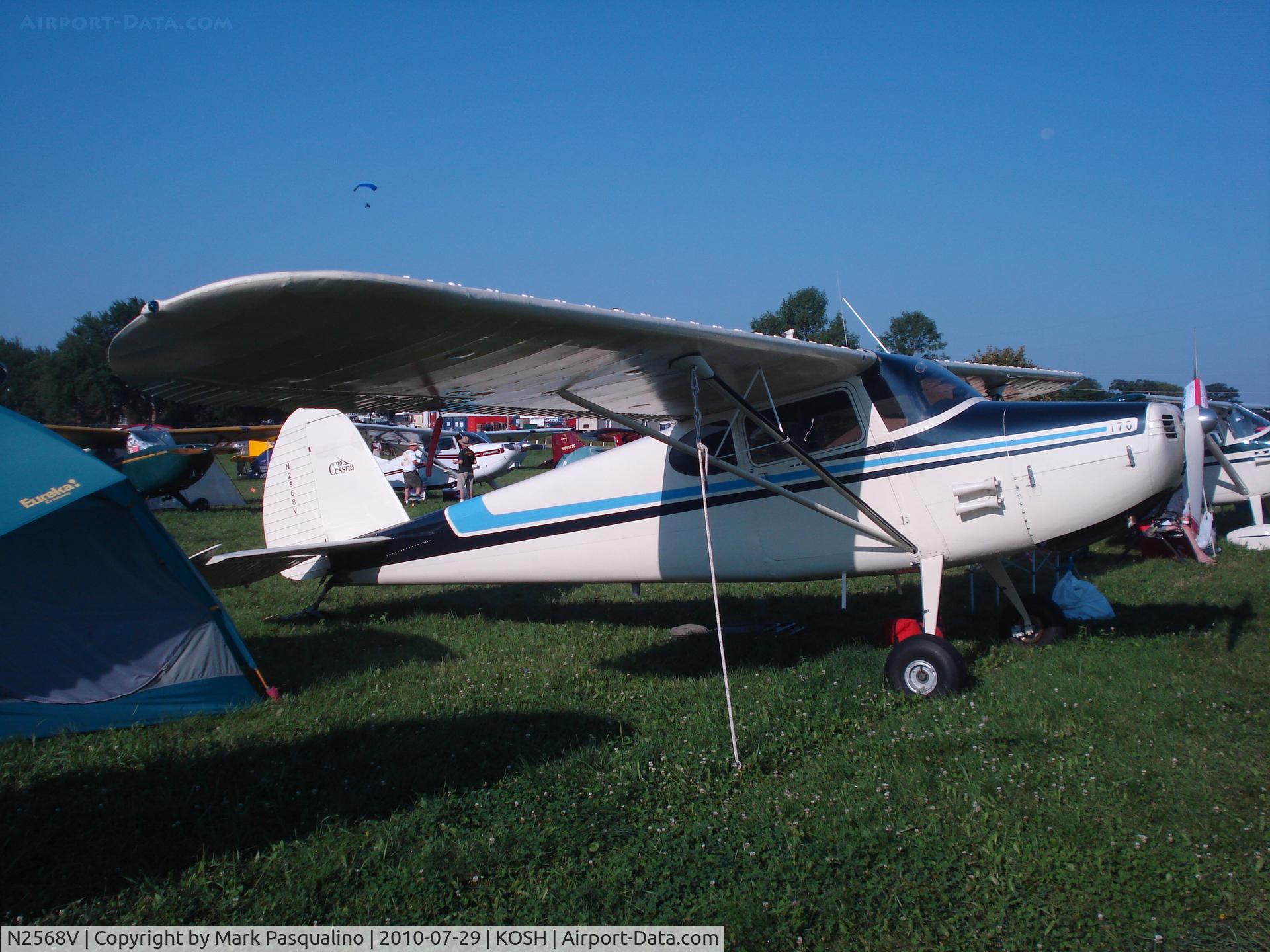 N2568V, 1948 Cessna 170 C/N 18073, Cessna 170