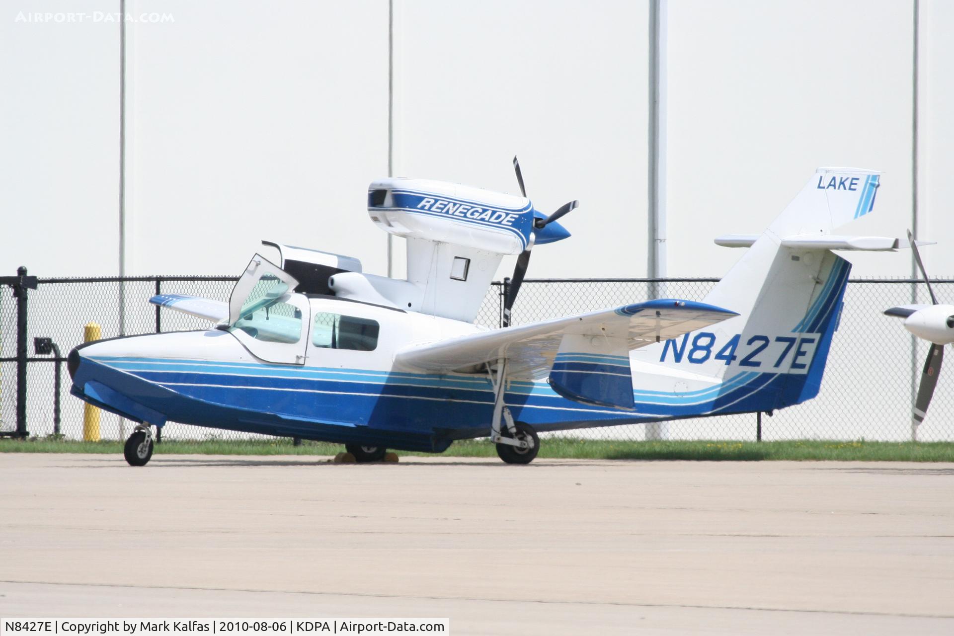 N8427E, 1989 Aerofab Inc Lake 250 C/N 94, GREAT LAKES AMPHIBIAN INC Aerofab Inc LAKE 250 Renegade, N8427E on the ramp KDPA.
