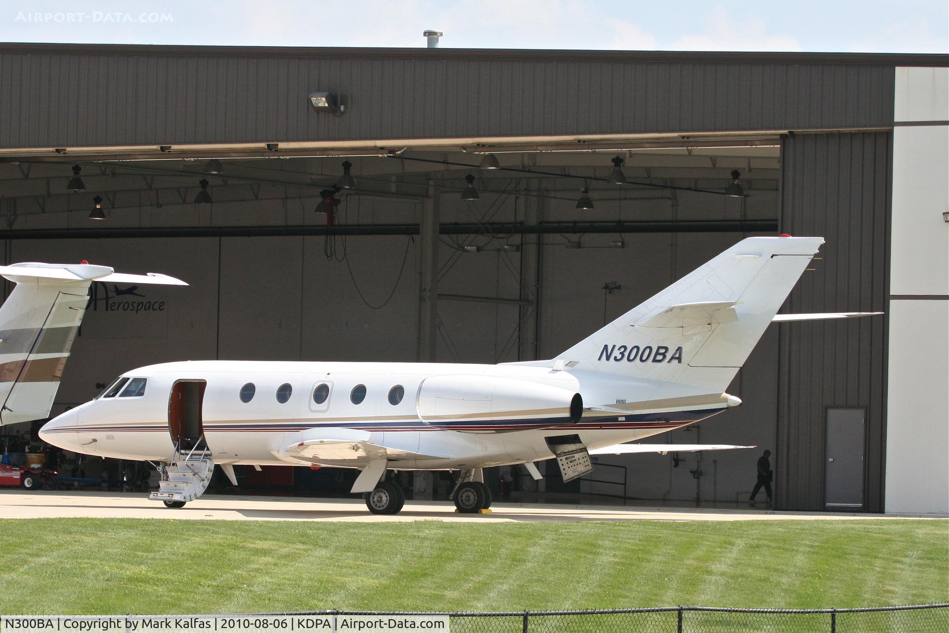 N300BA, 1968 Dassault Falcon (Mystere) 20C C/N 142, PRINCESS INDIA INTERNATIONAL AIR TRANSPORT Dassault/sud FAN JET FALCON, N300BA on the DPA ramp.