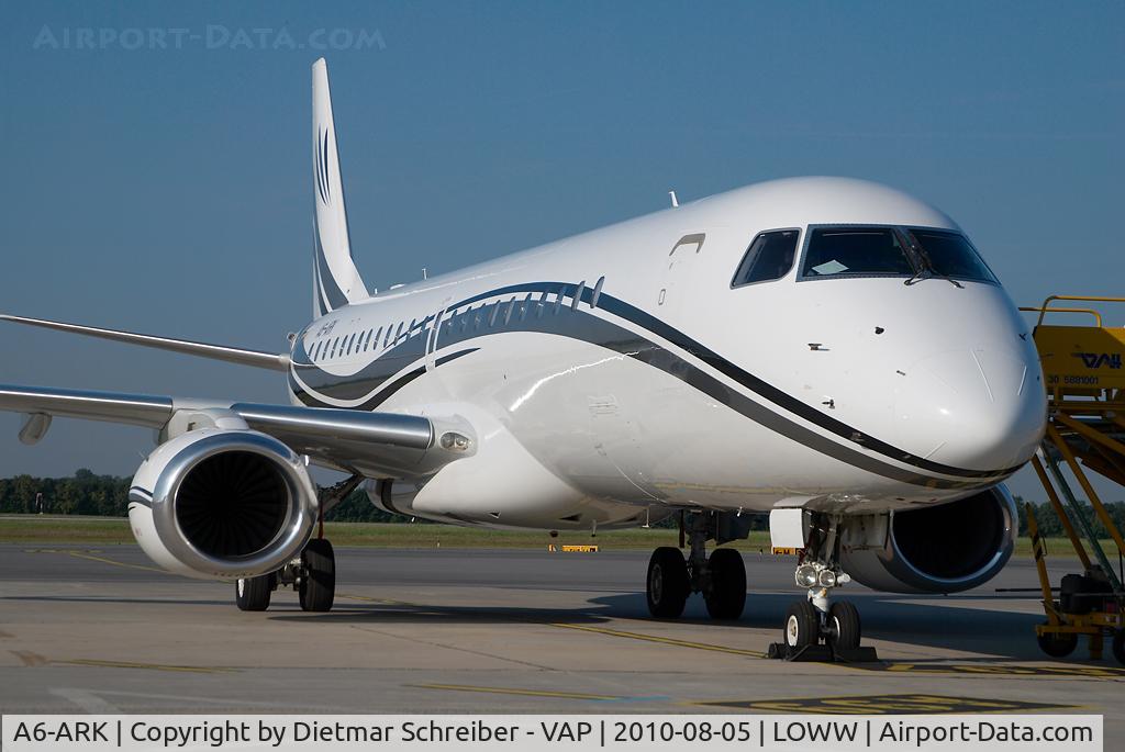 A6-ARK, 2007 Embraer ERJ-190-100ECJ Lineage 1000 C/N 19000109, Embraer 190