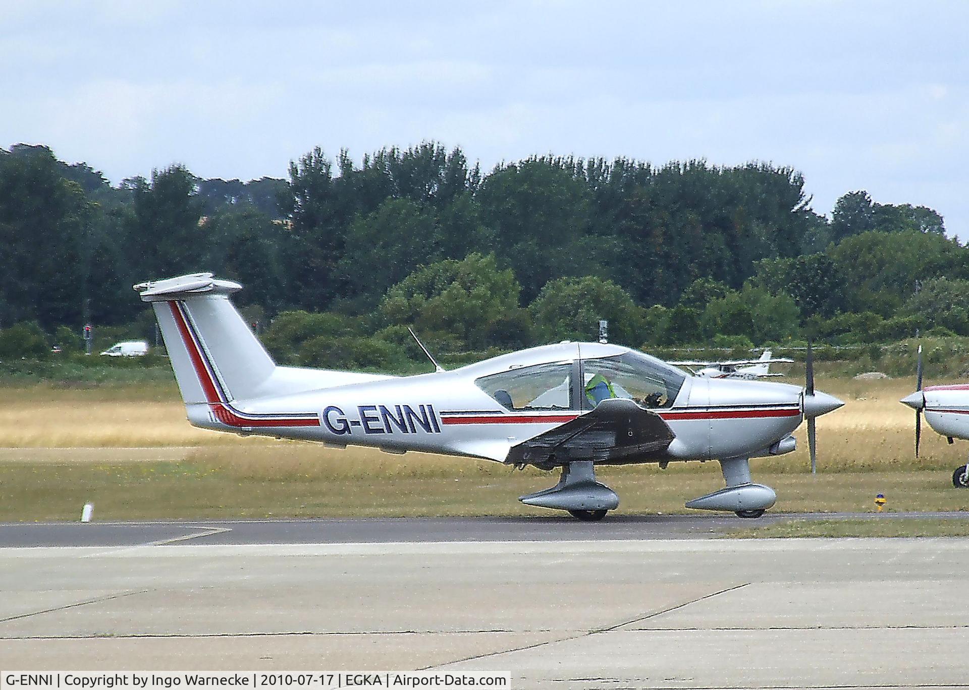 G-ENNI, 1987 Robin R-3000-180 C/N 128, Robin R.3000 at Shoreham airport