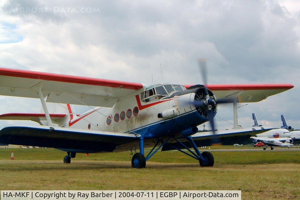 HA-MKF, 1985 Antonov An-2TP C/N 1G233-43, Antonov An-2TP [1G233-43] Kemble~G 11/07/2004.