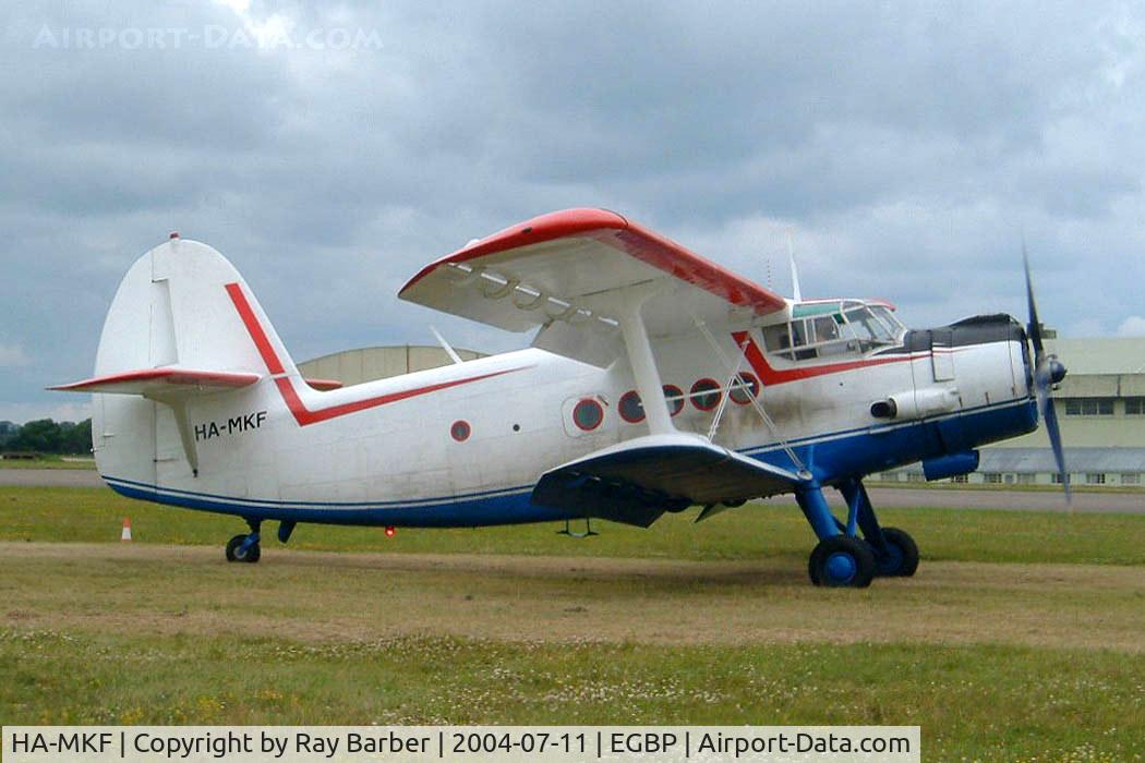 HA-MKF, 1985 Antonov An-2TP C/N 1G233-43, Antonov An-2TP [1G233-43] Kemble~G 11/07/2004.