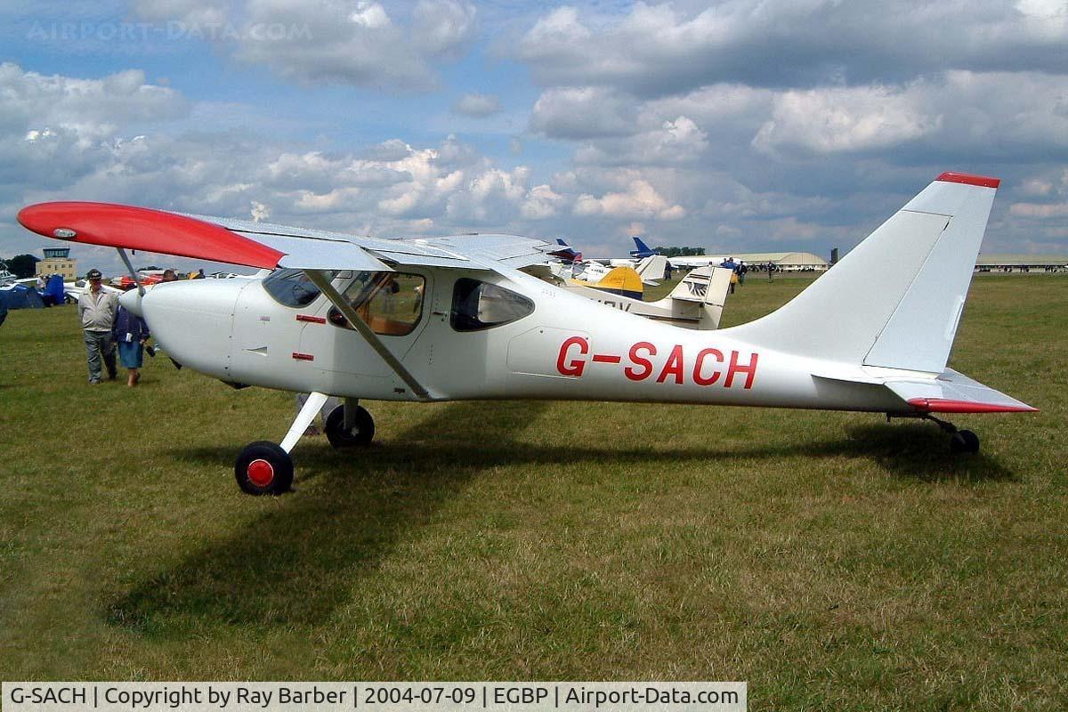 G-SACH, 2002 Stoddard-Hamilton Glastar C/N PFA 295-13088, Stoddard Hamilton Glastar [PFA 295-13088] Kemble~G 09/07/2004.