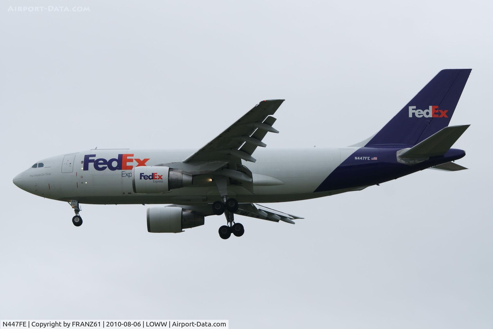 N447FE, 1983 Airbus A310-222 C/N 251, FedEx