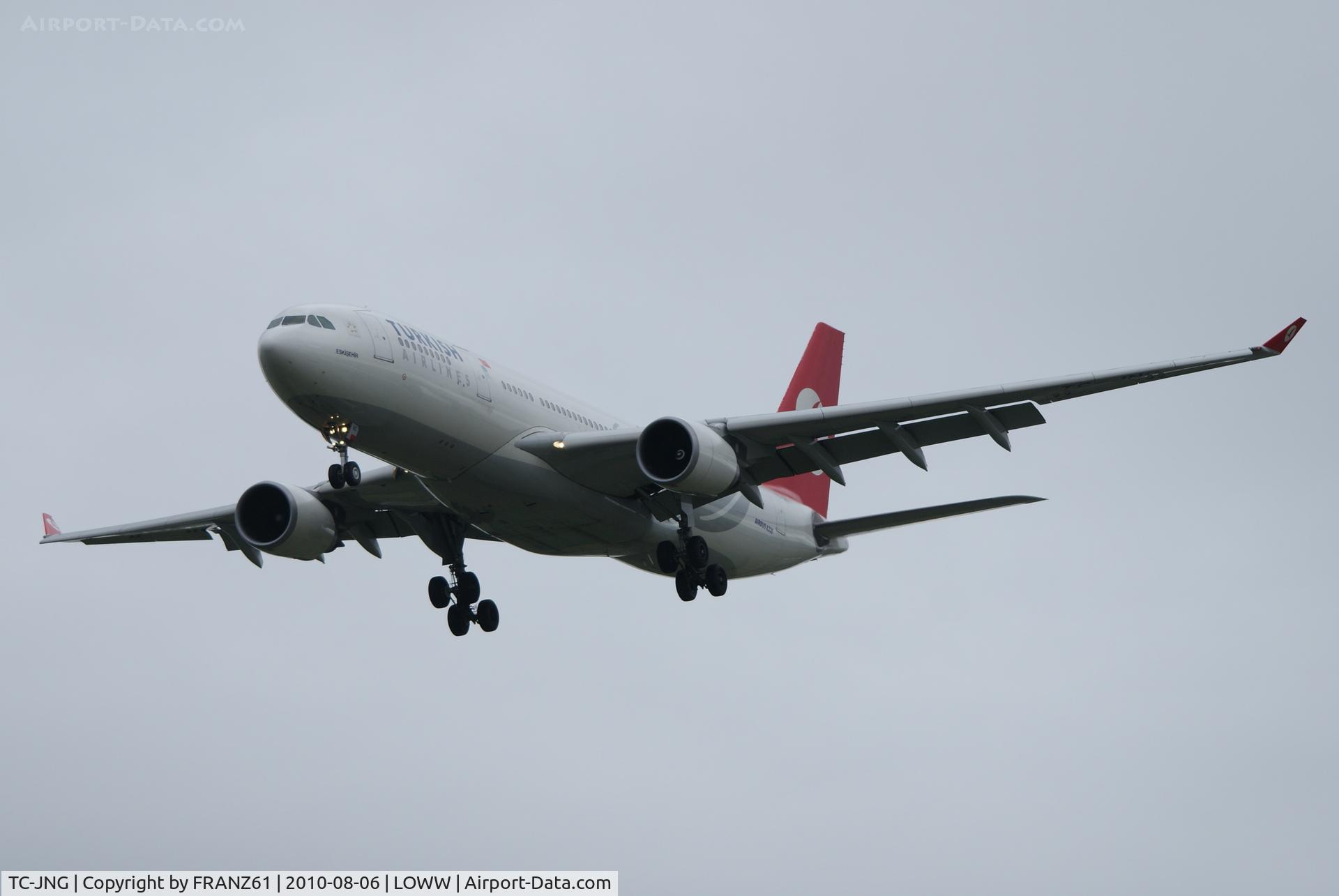 TC-JNG, 2002 Airbus A330-202 C/N 504, Turkish Airlines