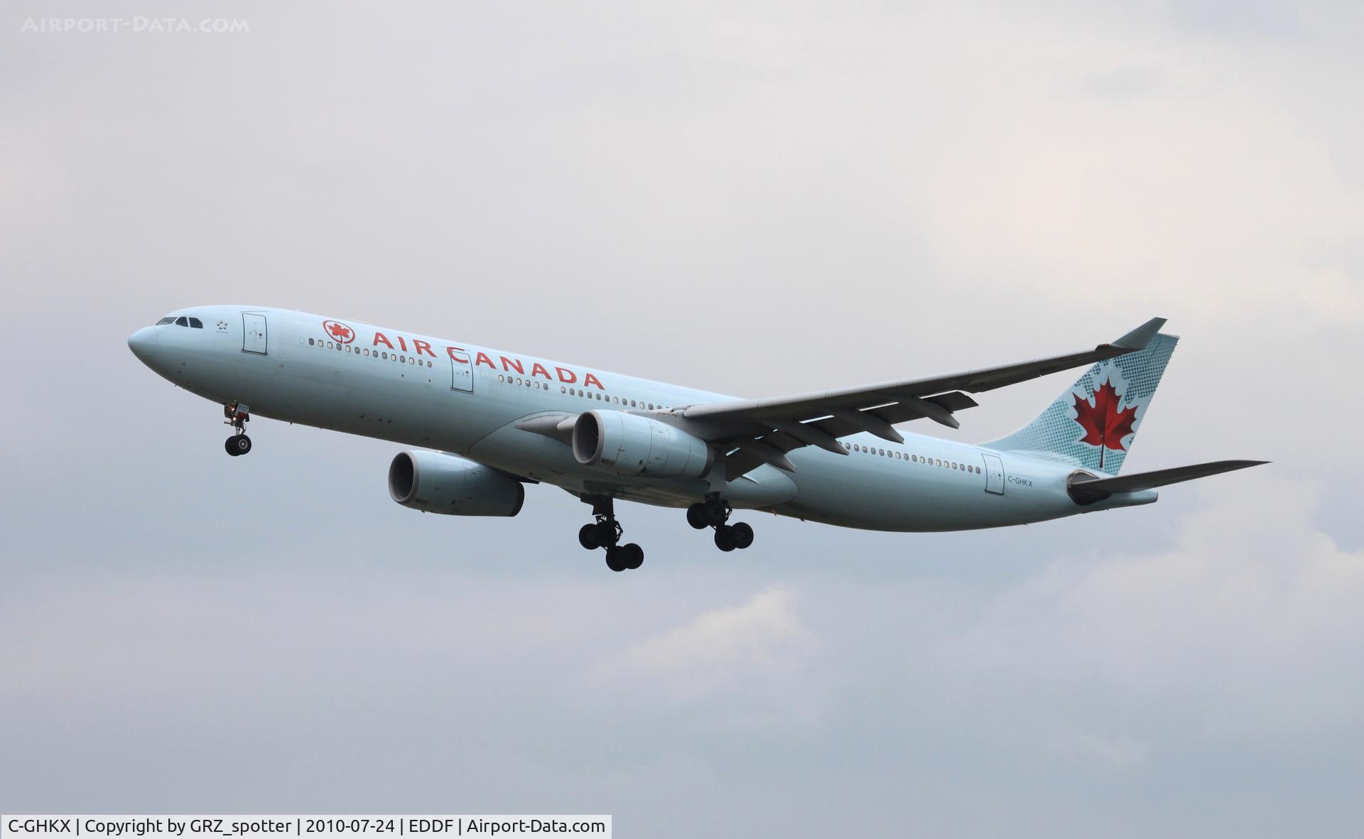 C-GHKX, 2001 Airbus A330-343 C/N 0412, ...