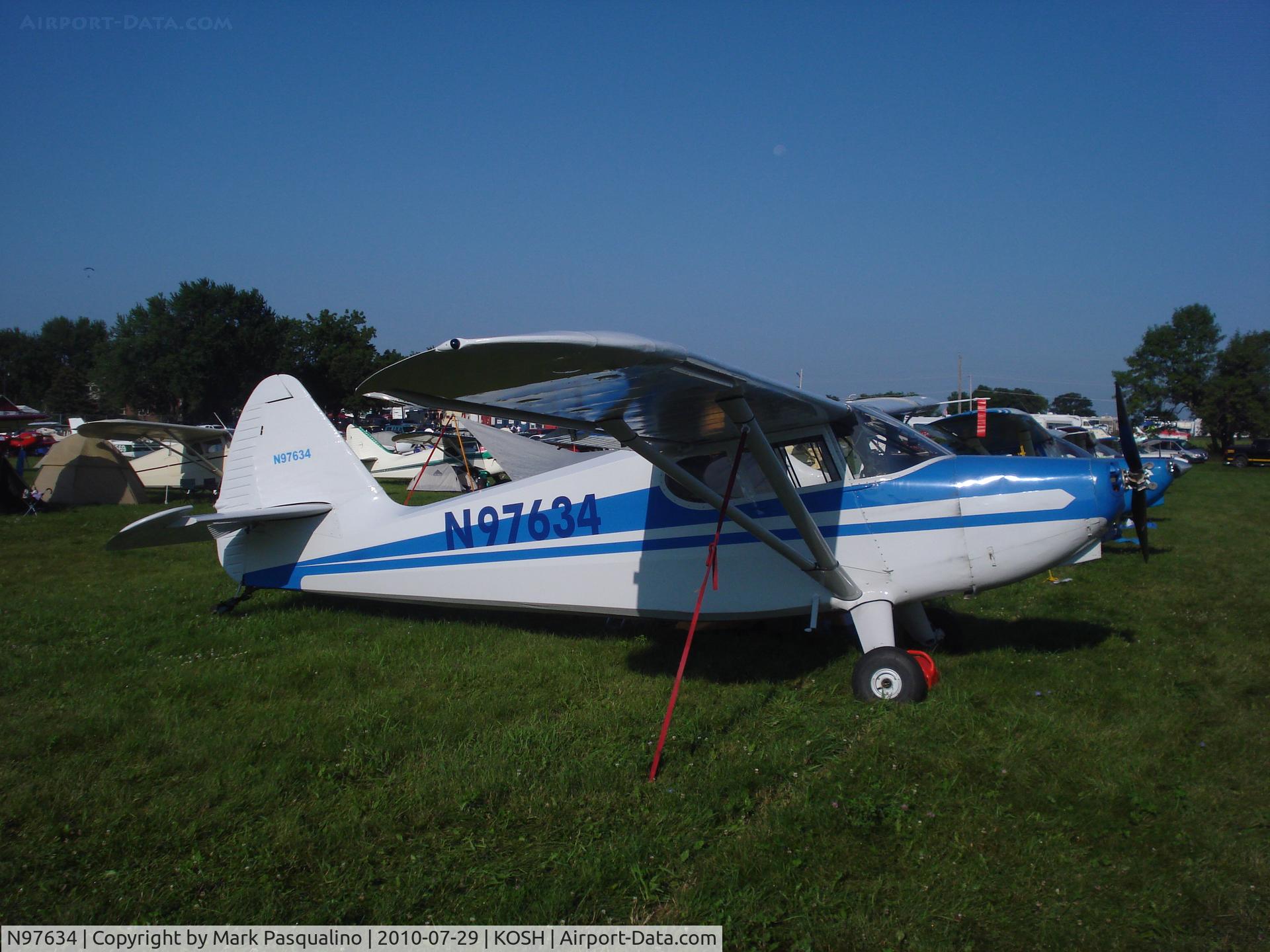 N97634, 1946 Stinson 108 Voyager C/N 108-634, Stinson 108