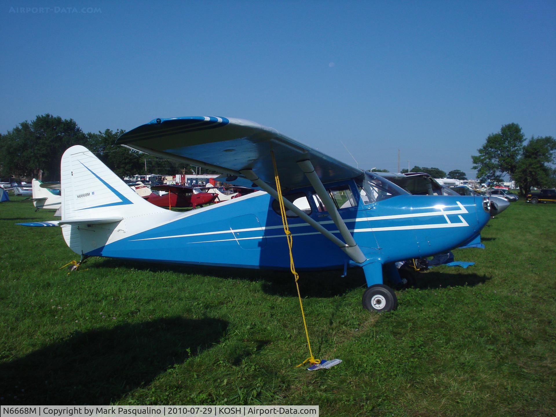 N6668M, 1948 Stinson 108-3 Voyager C/N 108-4668, Stinson 108-3