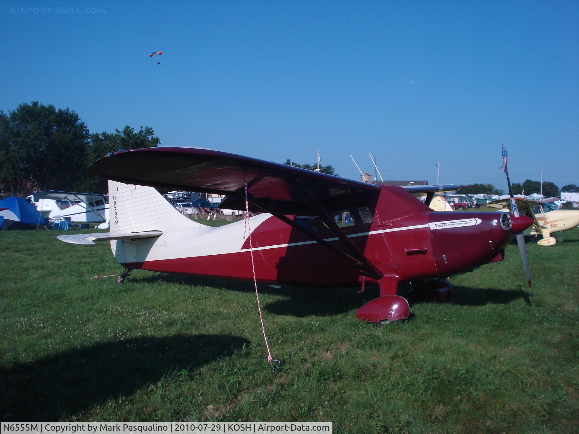 N6555M, 1948 Stinson 108-3 Voyager C/N 108-4555, Stinson 108-3