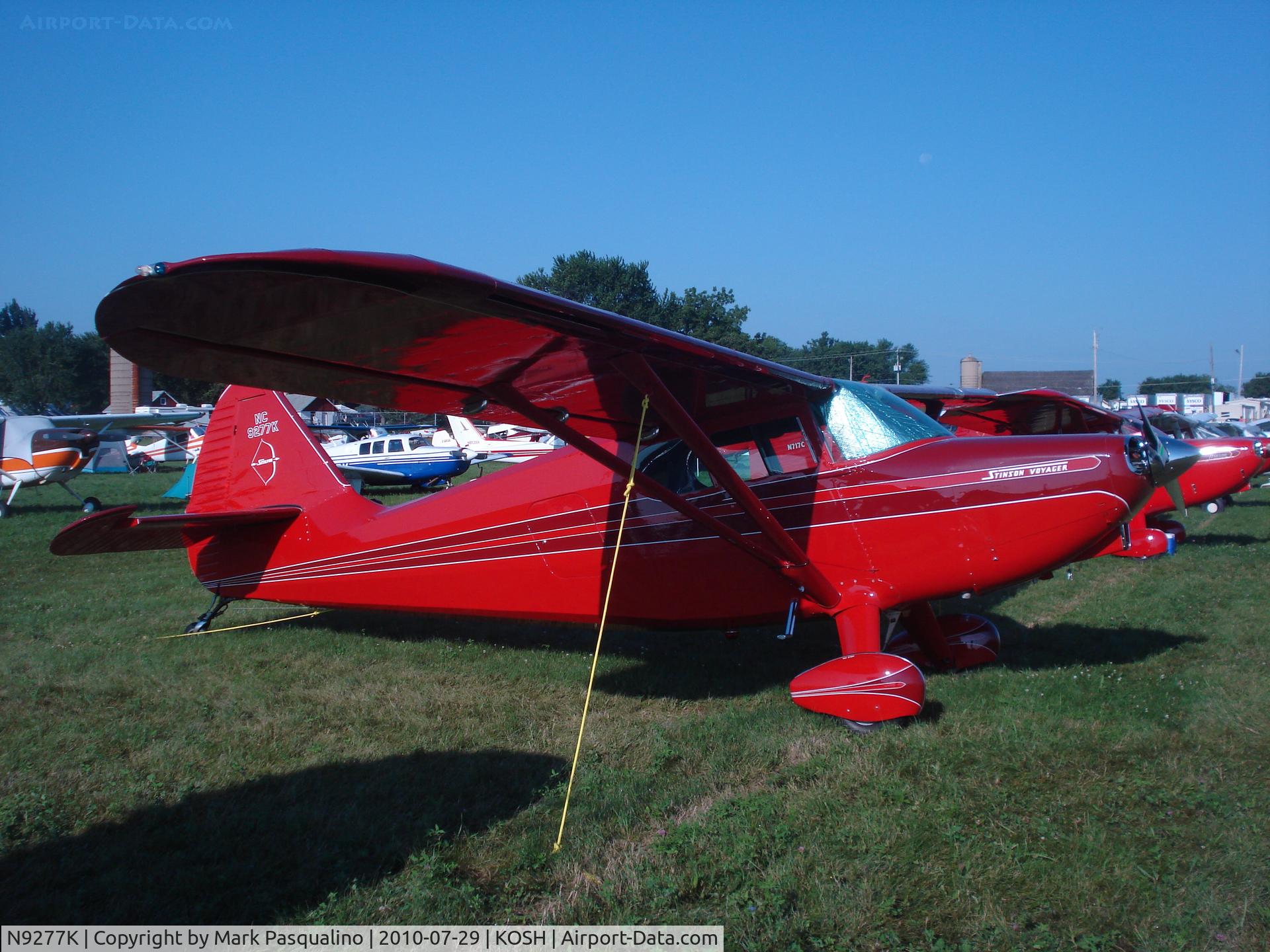 N9277K, 1947 Stinson 108-2 Voyager C/N 108-2277, Stinson 108-2