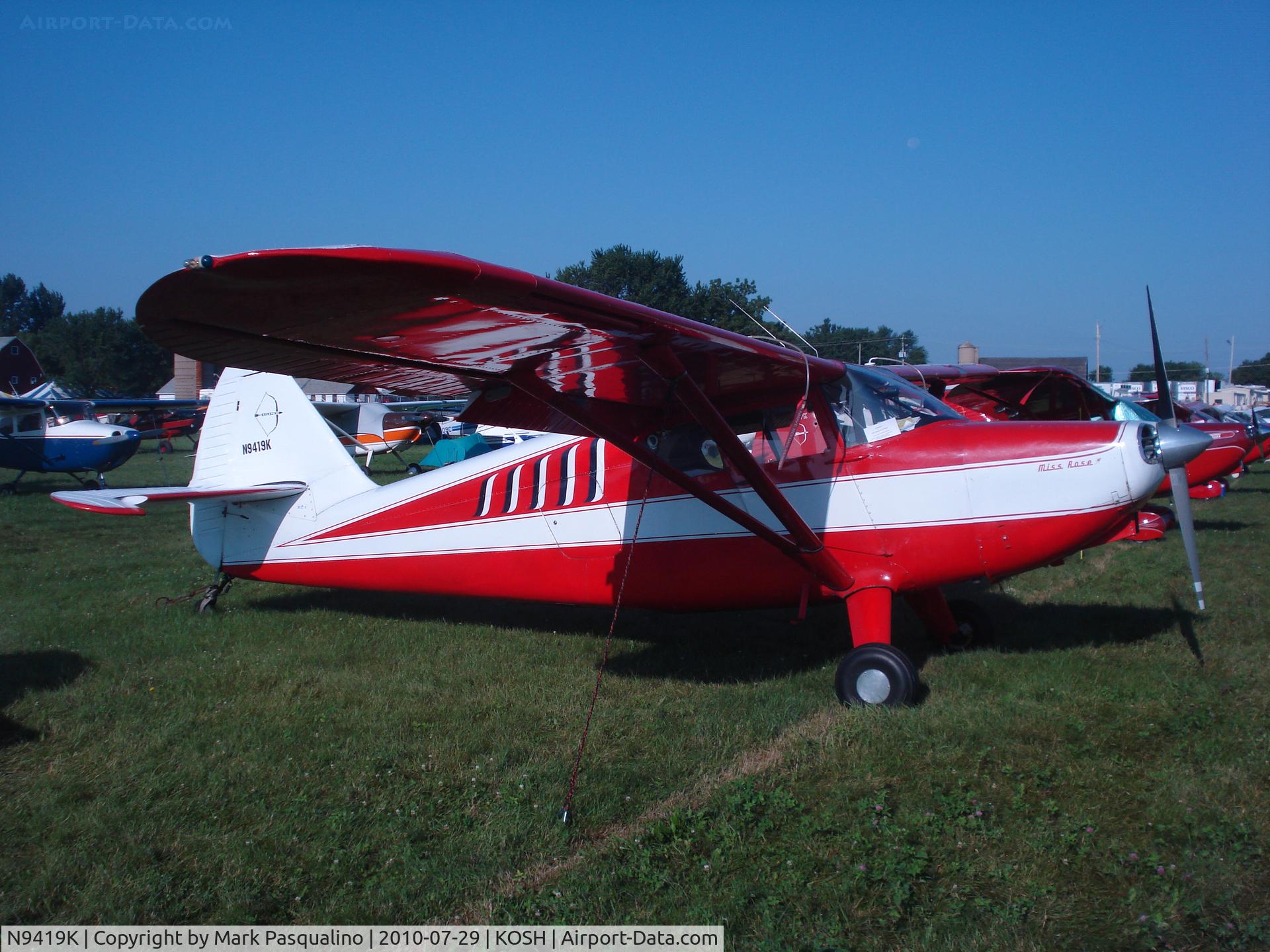 N9419K, 1947 Stinson 108-2 Voyager C/N 108-2419, Stinson 108-2