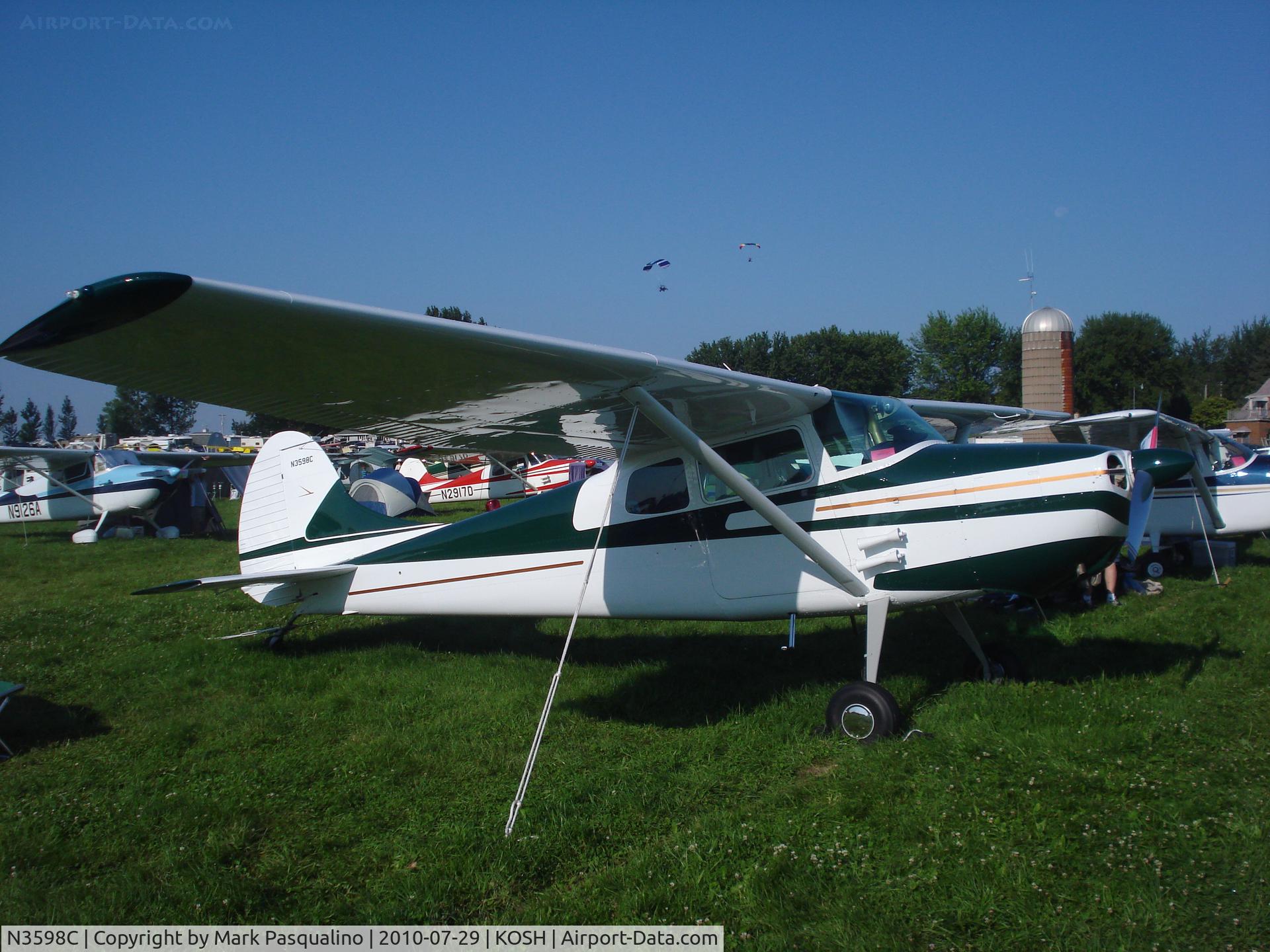 N3598C, 1955 Cessna 170B C/N 26642, Cessna 170B