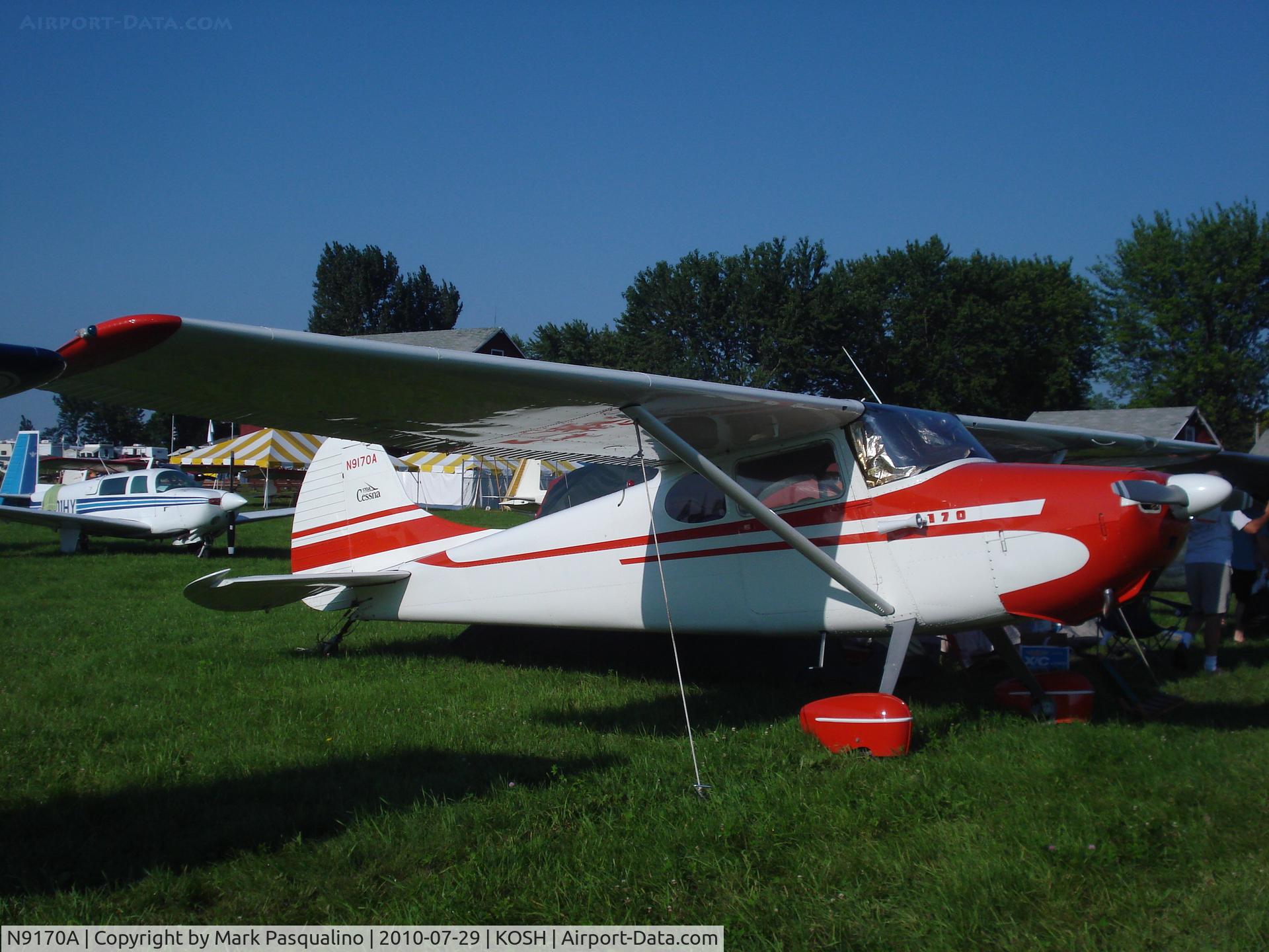 N9170A, 1950 Cessna 170A C/N 19361, Cessna 170A