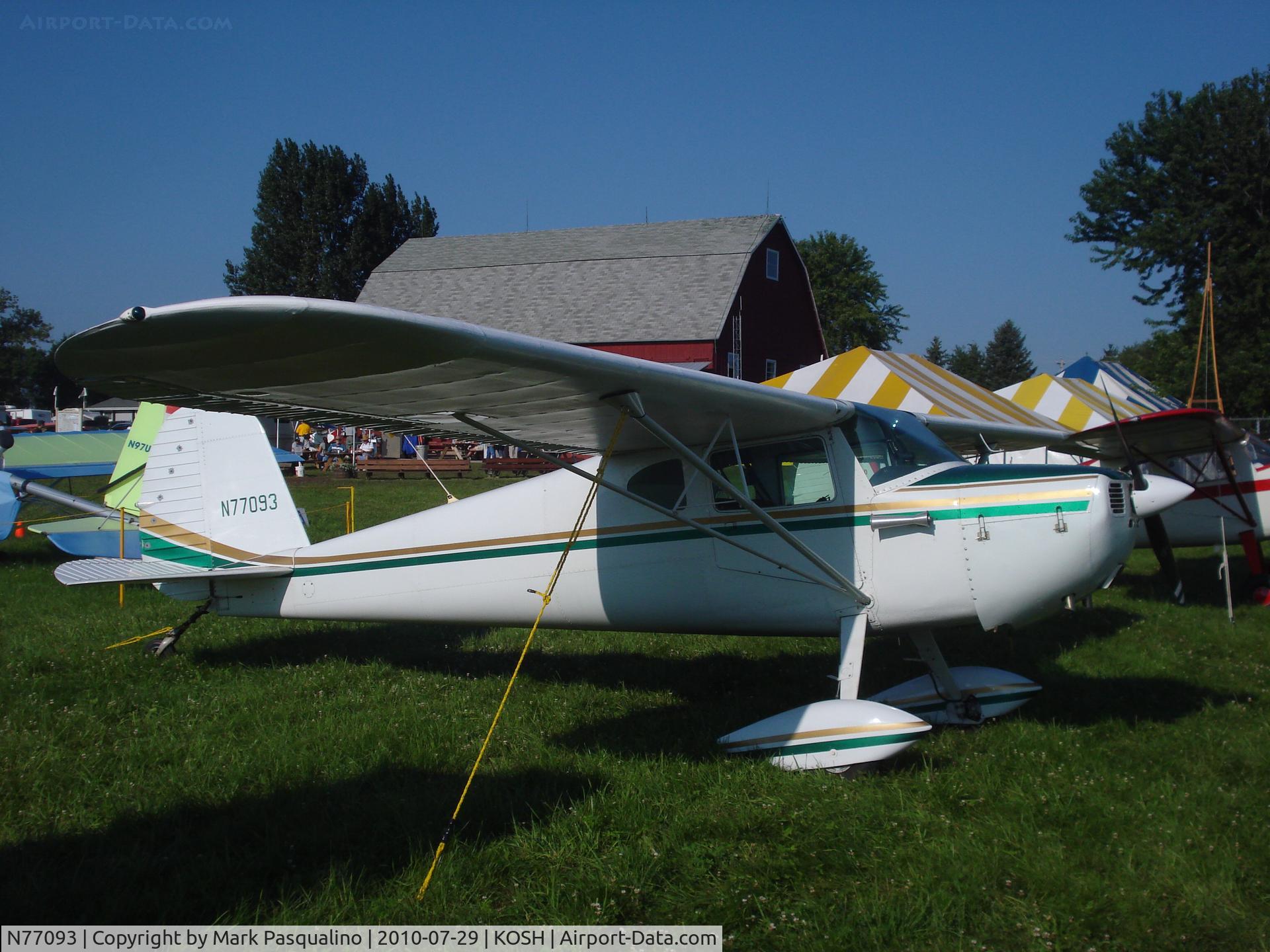 N77093, 1946 Cessna 140 C/N 11551, Cessna 140