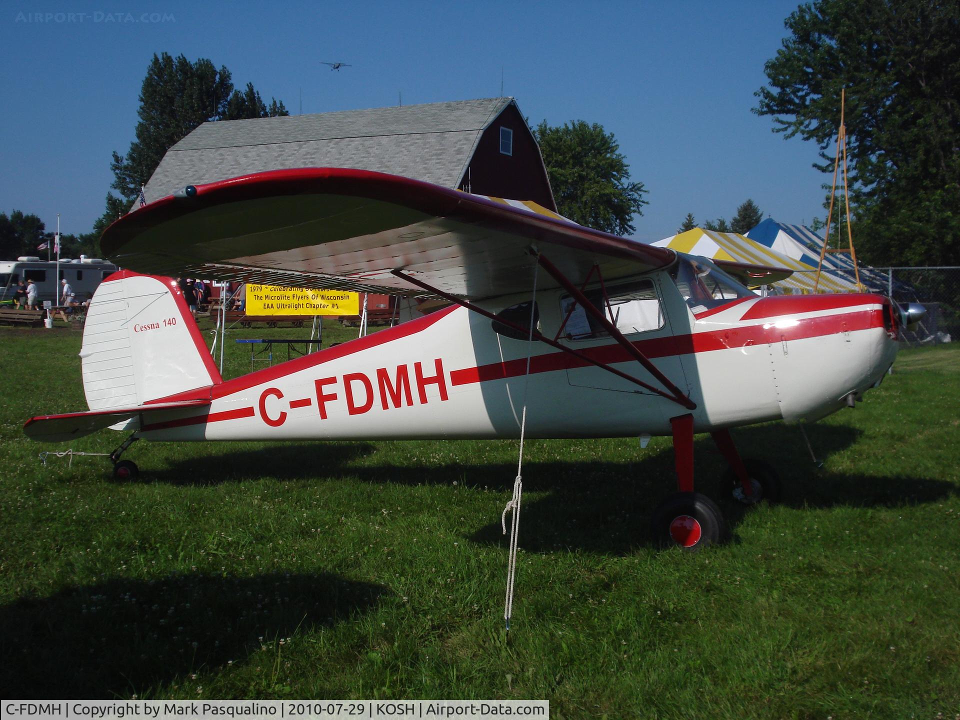 C-FDMH, 1946 Cessna 140 C/N 8212, Cessna 140