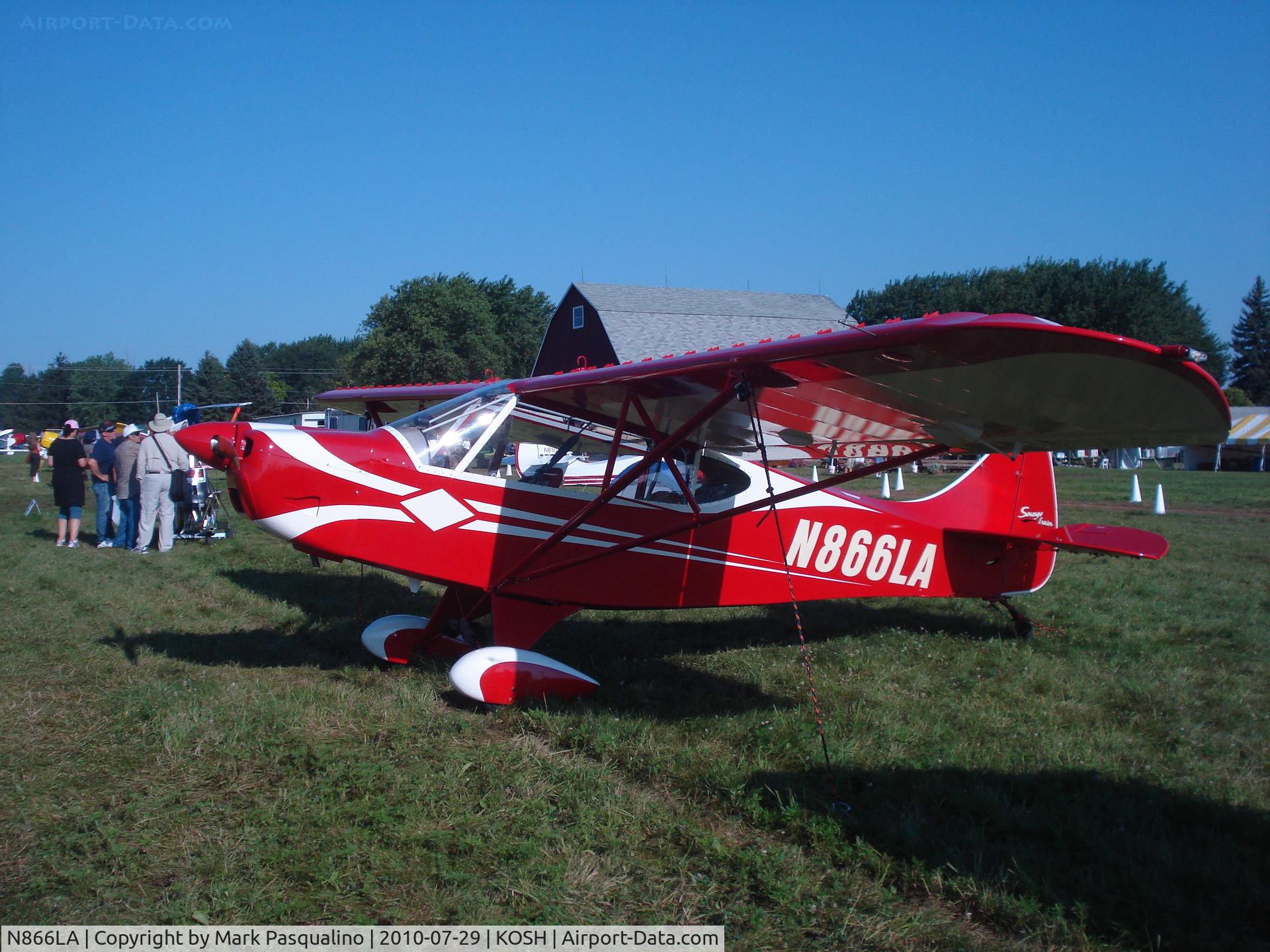 N866LA, 2006 Zlin Savage Classic C/N 0082, Zlin Savage