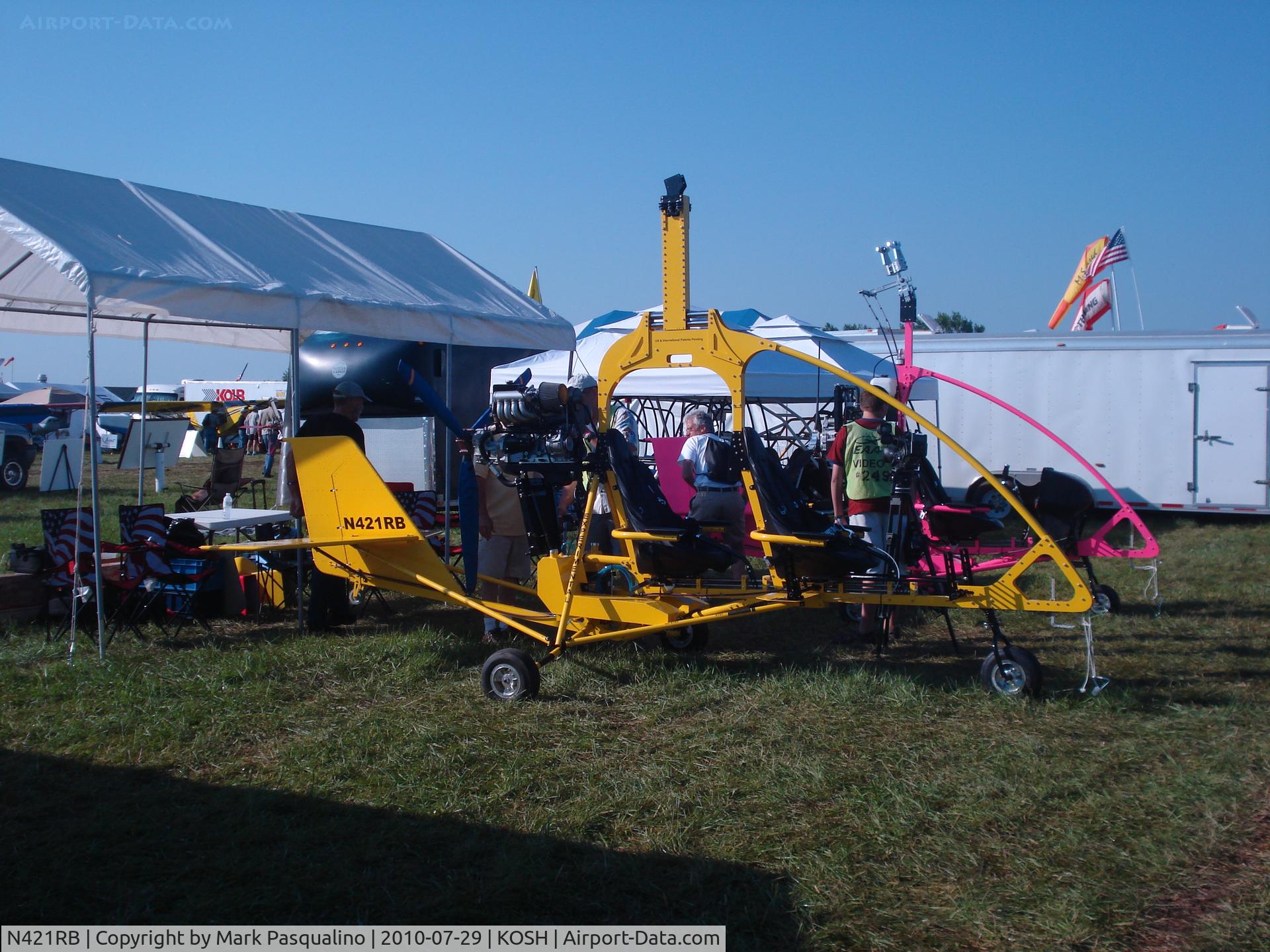 N421RB, Rogers Paul S HONEY BEE G2 C/N AWI 2 200-0001, Honey Bee G2