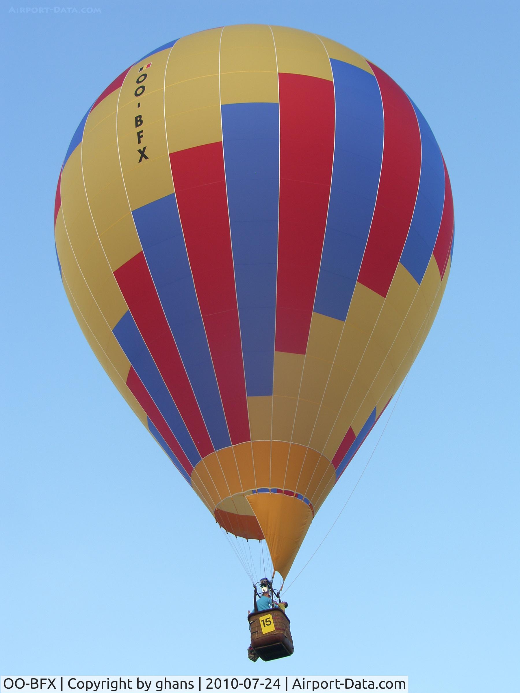 OO-BFX, 1992 Schroeder Fire Balloons G.22/24 C/N 276, Eeklo