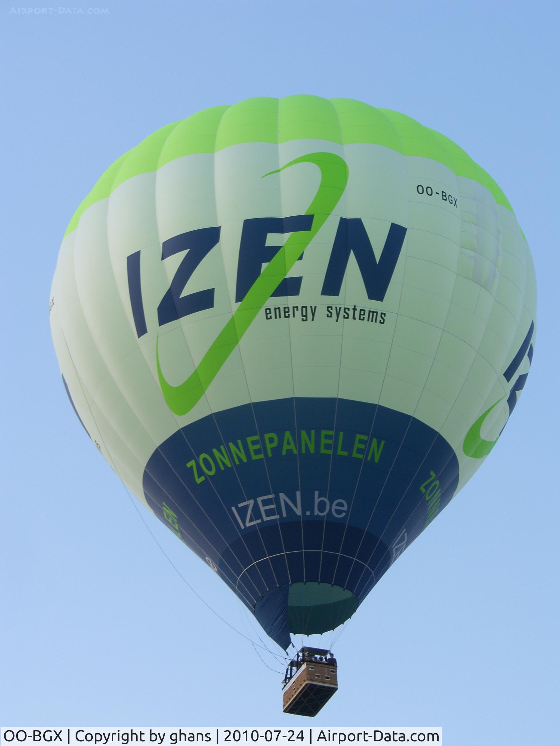 OO-BGX, 2010 Kubicek BB-70Z C/N 775, Eeklo
