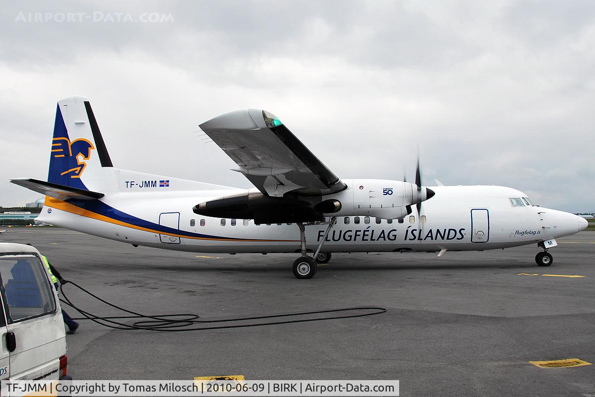 TF-JMM, 1991 Fokker 50 C/N 20214, 