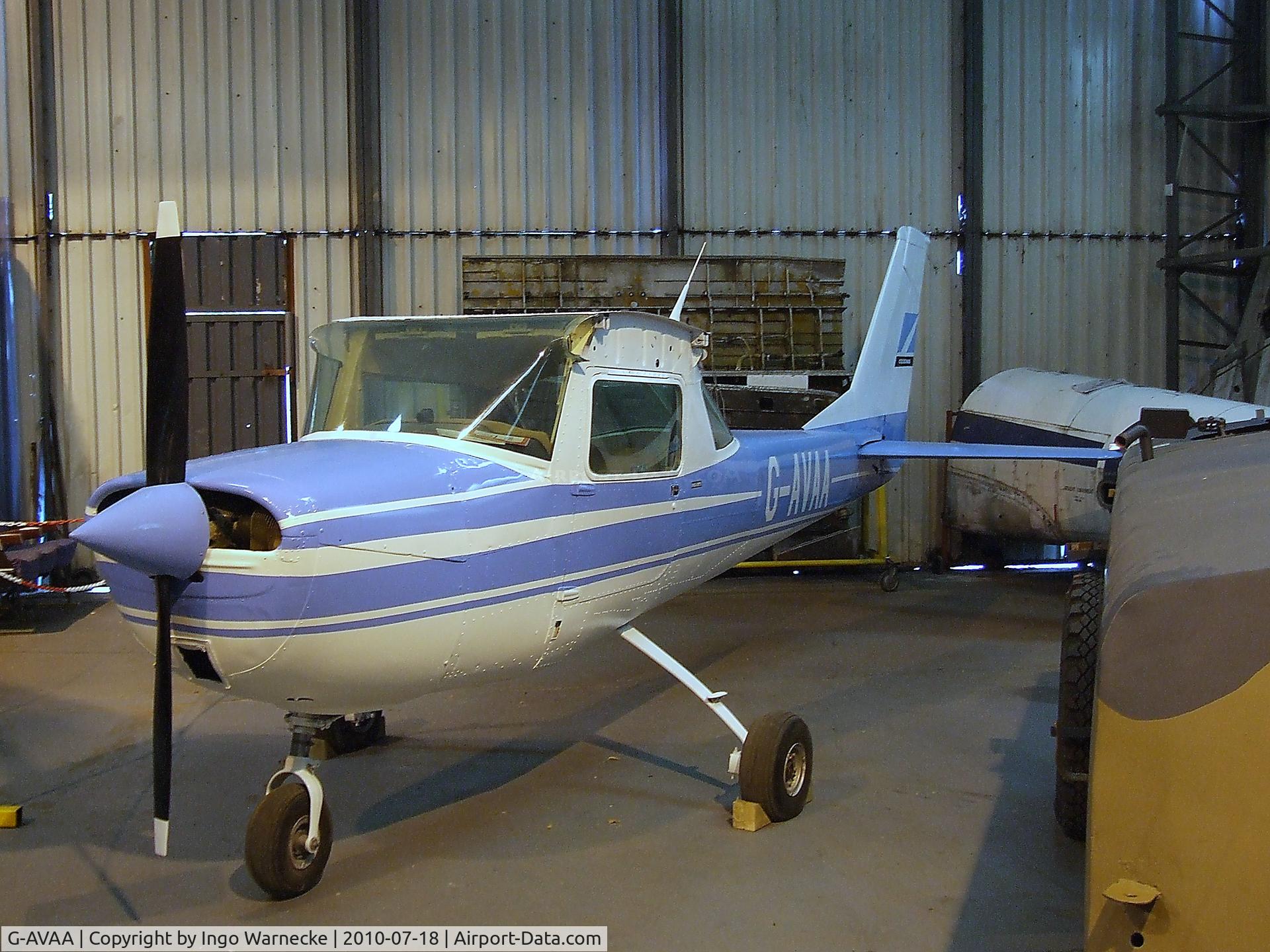 G-AVAA, 1967 Reims F150G C/N 0164, Cessna (Reims) F150G (minus wings) at the AeroVenture, Doncaster