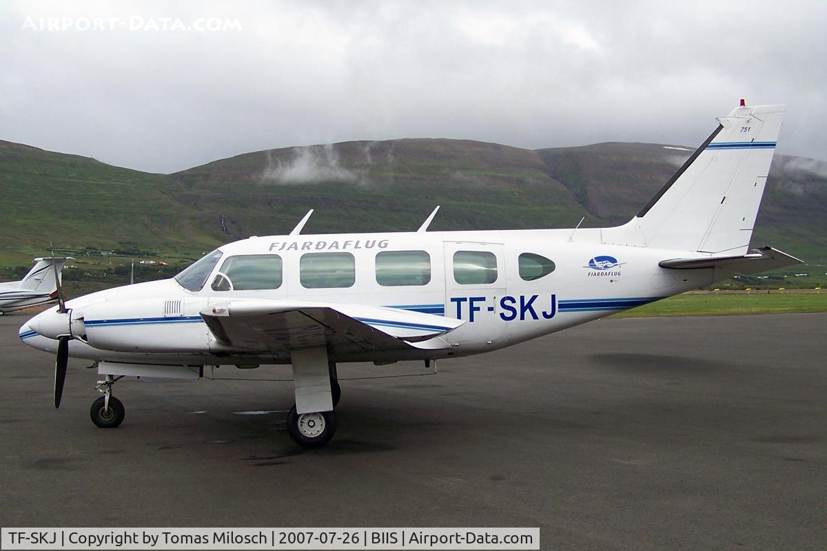 TF-SKJ, 1972 Piper PA-31-310 Navajo C/N 31-779, 