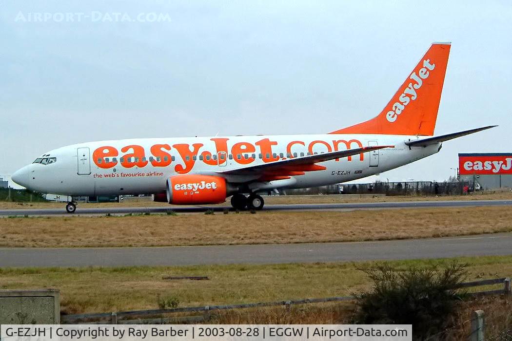 G-EZJH, 2001 Boeing 737-73V C/N 30240, Boeing 737-73V [30240] (EasyJet Airlines) Luton~G 28/08/2003