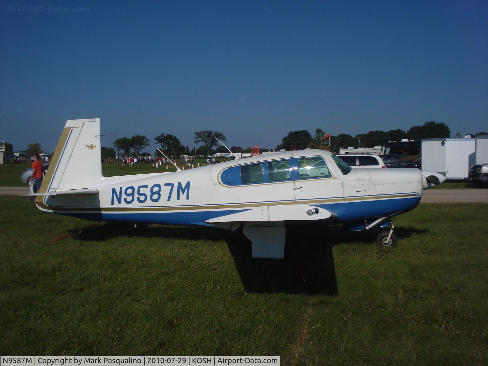 N9587M, 1966 Mooney M20F Executive C/N 670164, Mooney M20F