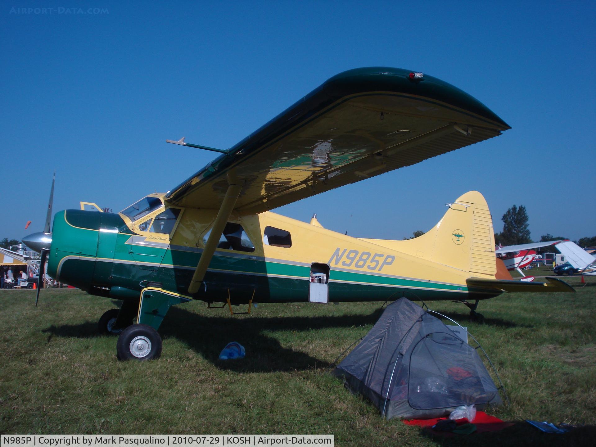 N985P, 1966 De Havilland Canada DHC-2 MK. I(L20A) C/N 1624, DHC-2 MK. I