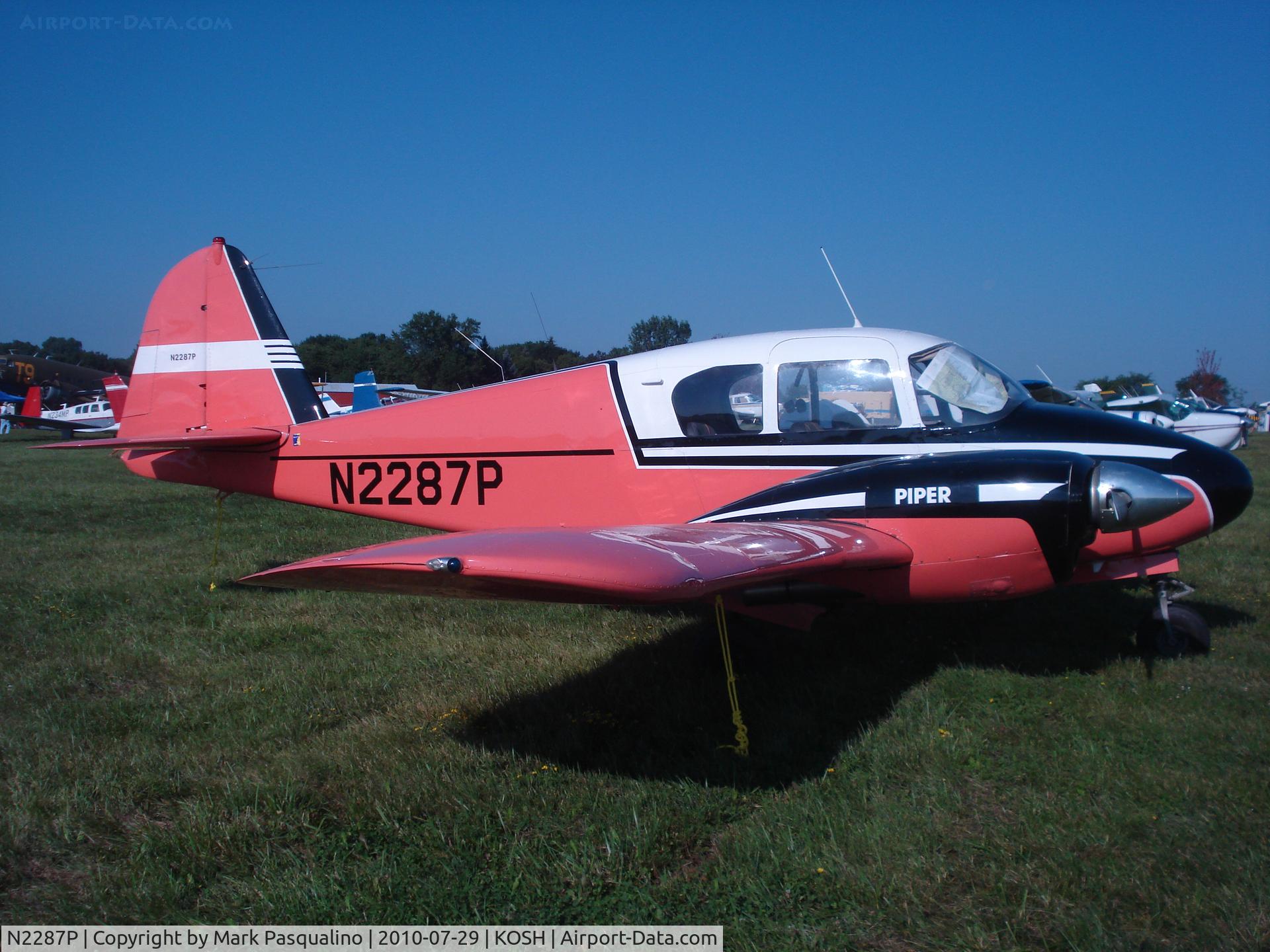 N2287P, 1957 Piper PA-23 Apache C/N 23-898, Piper PA-23