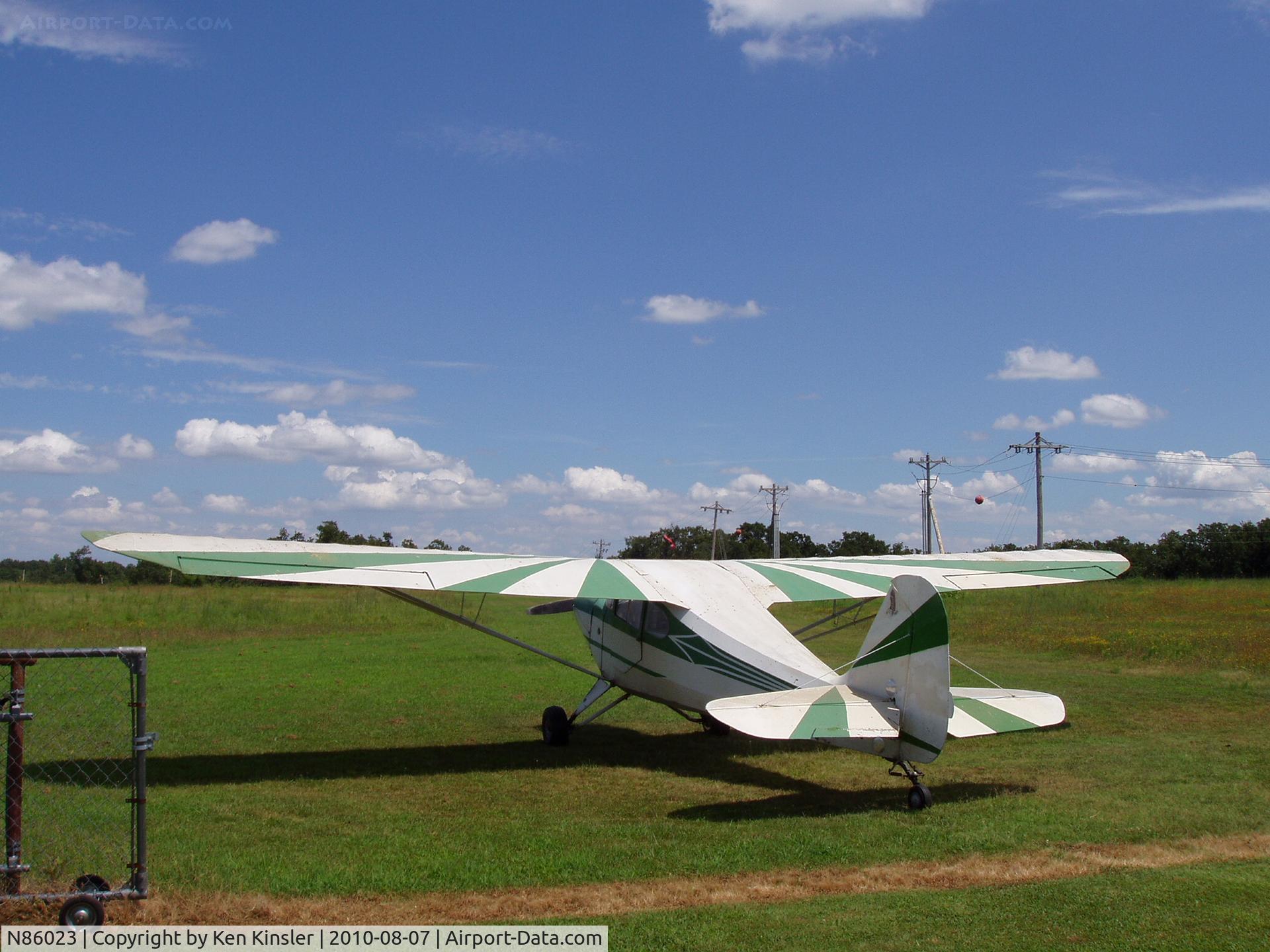 N86023, 1946 Aeronca 11AC Chief C/N 11AC-435, restoration project still flying