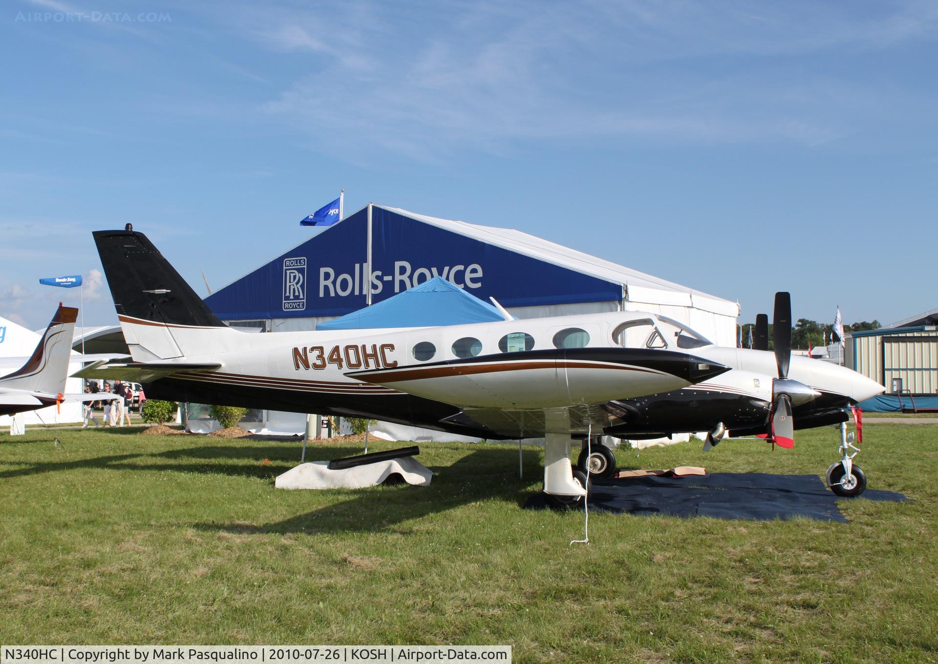 N340HC, 1979 Cessna 340A C/N 340A0638, Cessna 340A