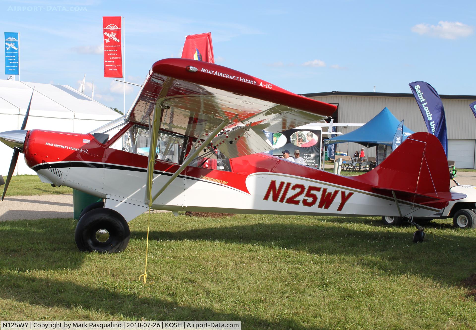 N125WY, Aviat A-1C-180 Husky C/N 3098, Aviat A-1-C-180