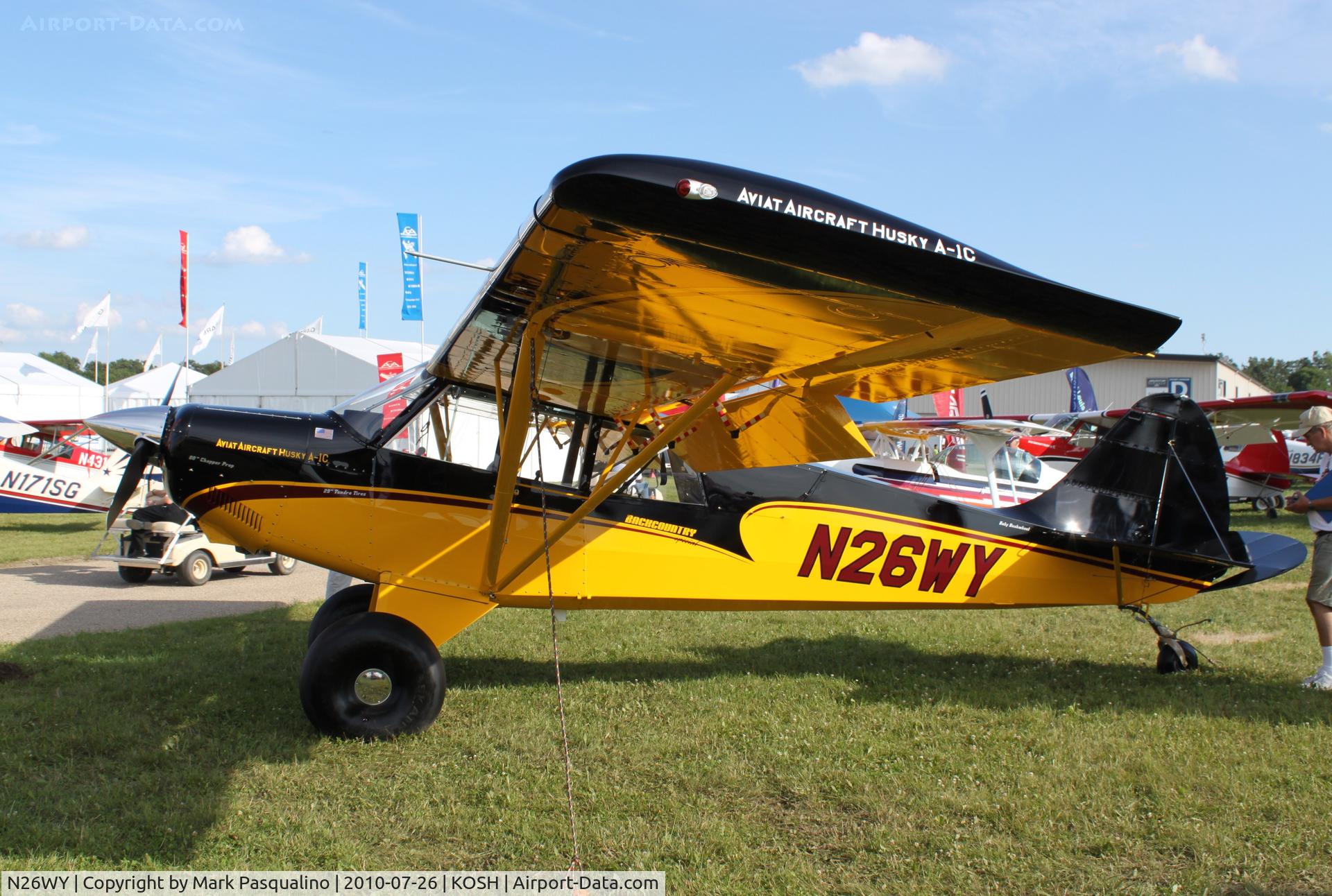 N26WY, Aviat A-1C-180 Husky C/N 3102, Aviat A-1-C-180