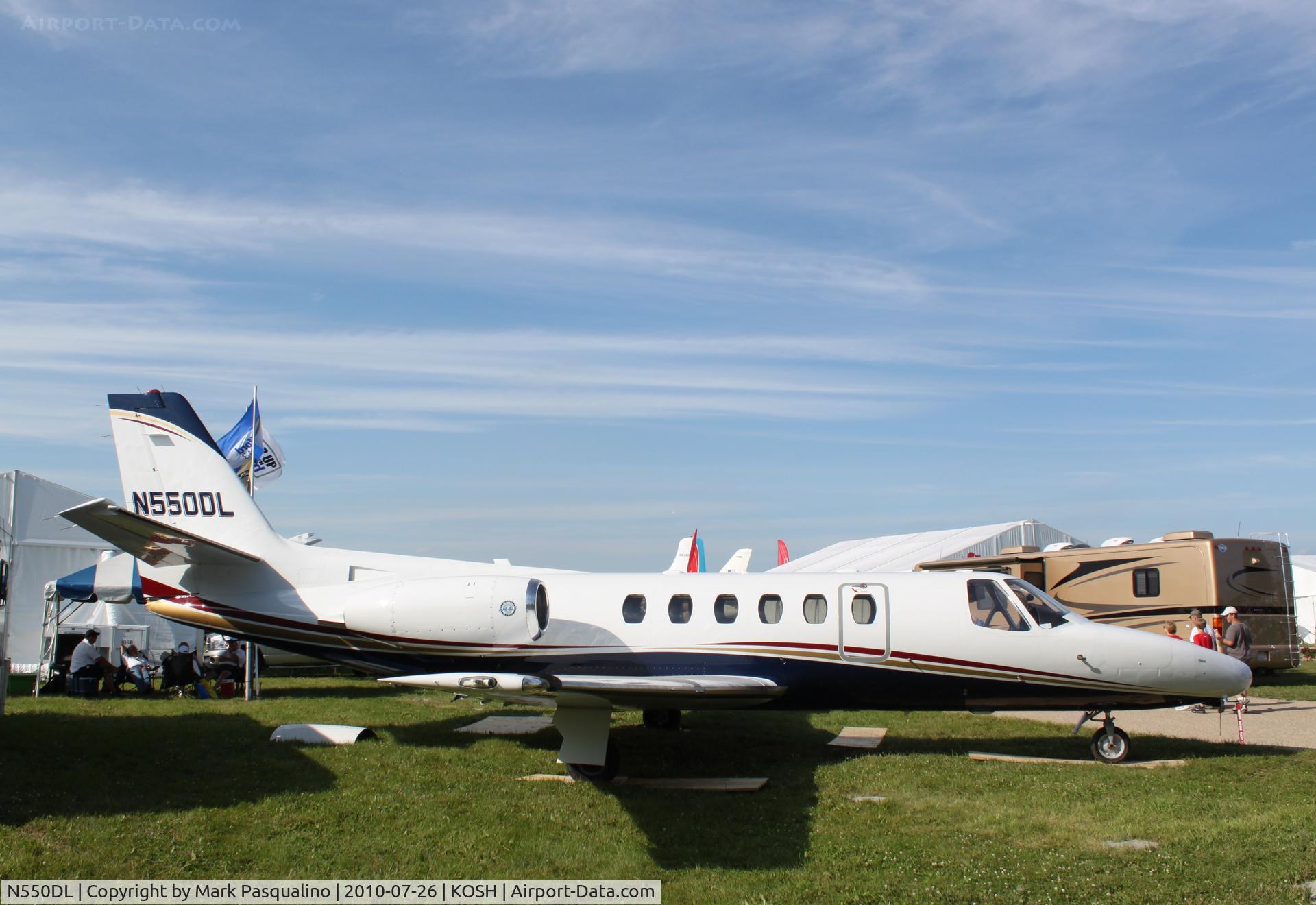 N550DL, 1988 Cessna S550 Citation IIS C/N S550-0155, Cessna S550