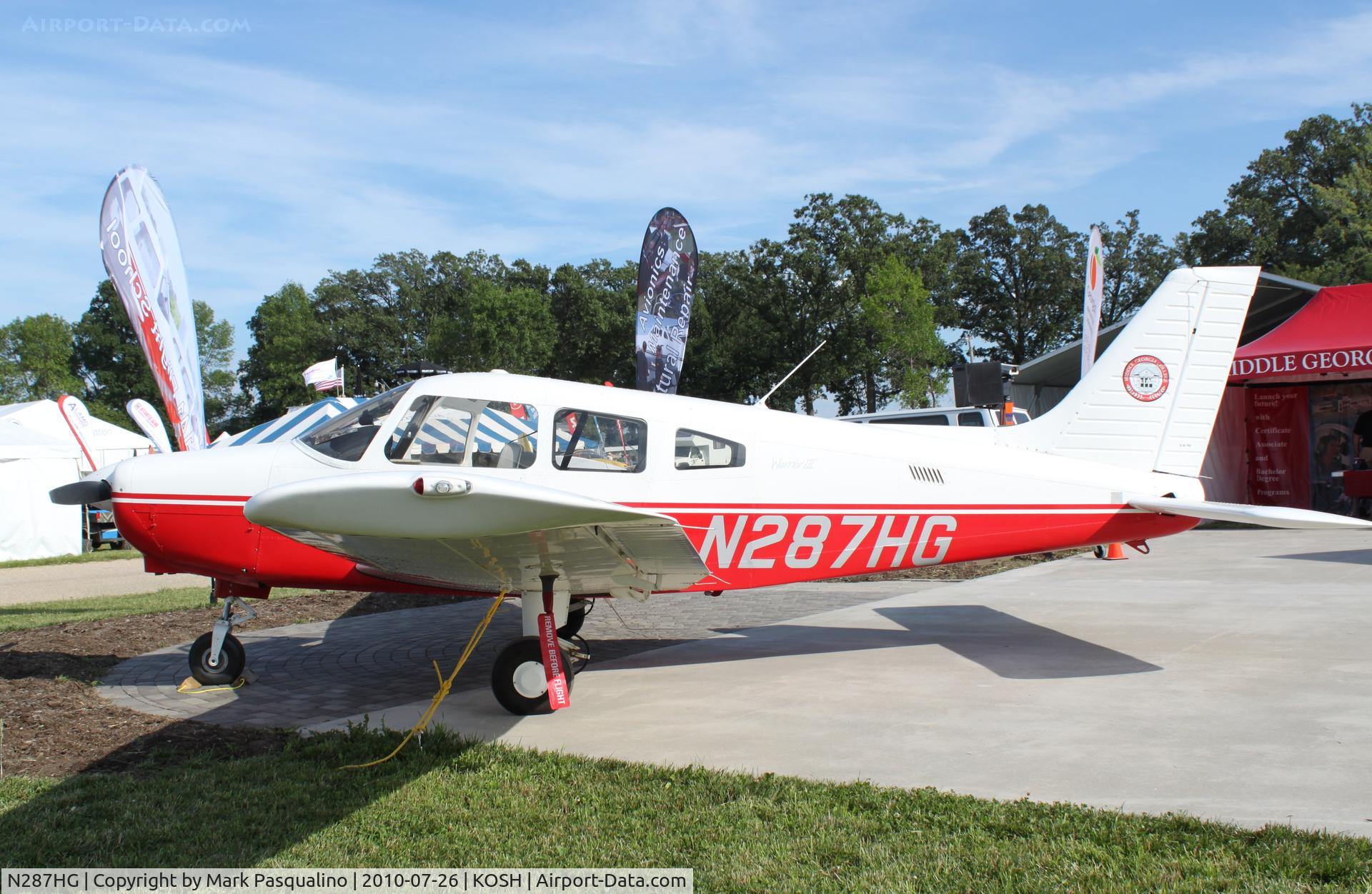 N287HG, 2002 Piper PA-28-161 C/N 2842145, Piper PA-28-161