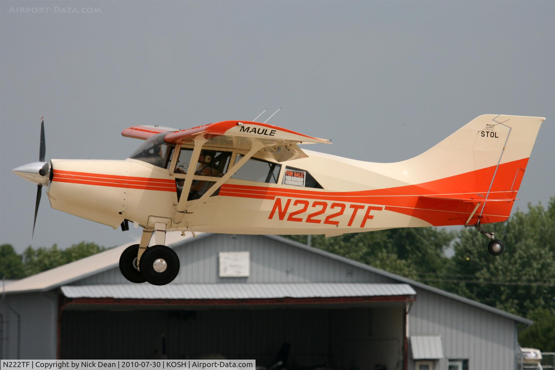 N222TF, 2002 Maule M-7-235C Orion C/N 25063C, KOSH