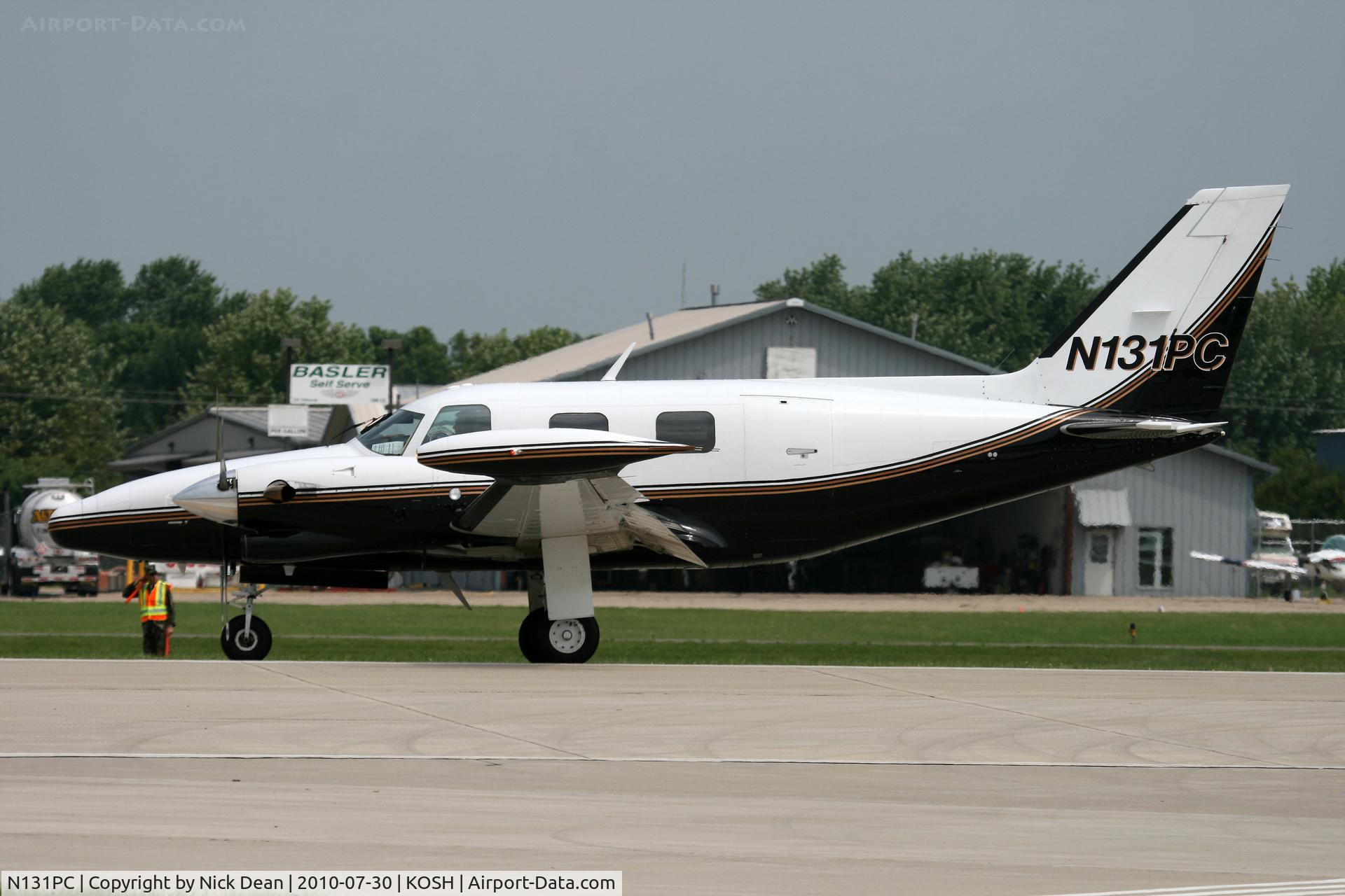 N131PC, 1977 Piper PA-31T Cheyenne C/N 31T-7820009, KOSH