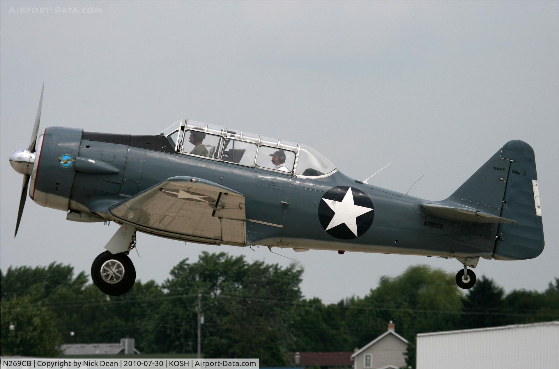 N269CB, 1945 North American SNJ-6 Texan C/N 121-43077, KOSH